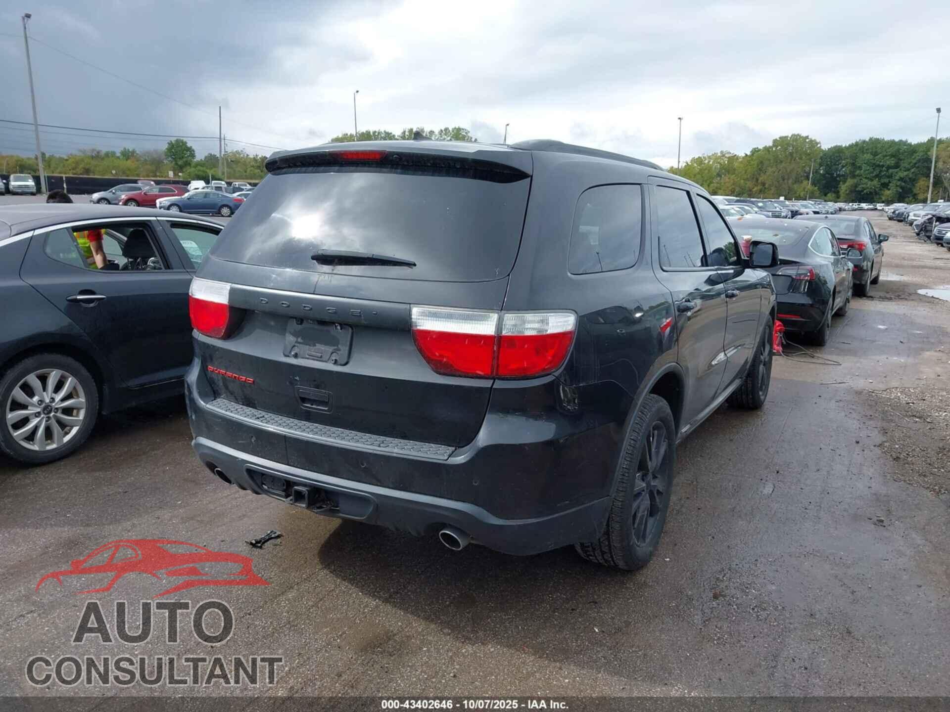 DODGE DURANGO 2013 - 1C4SDJDT7DC529702