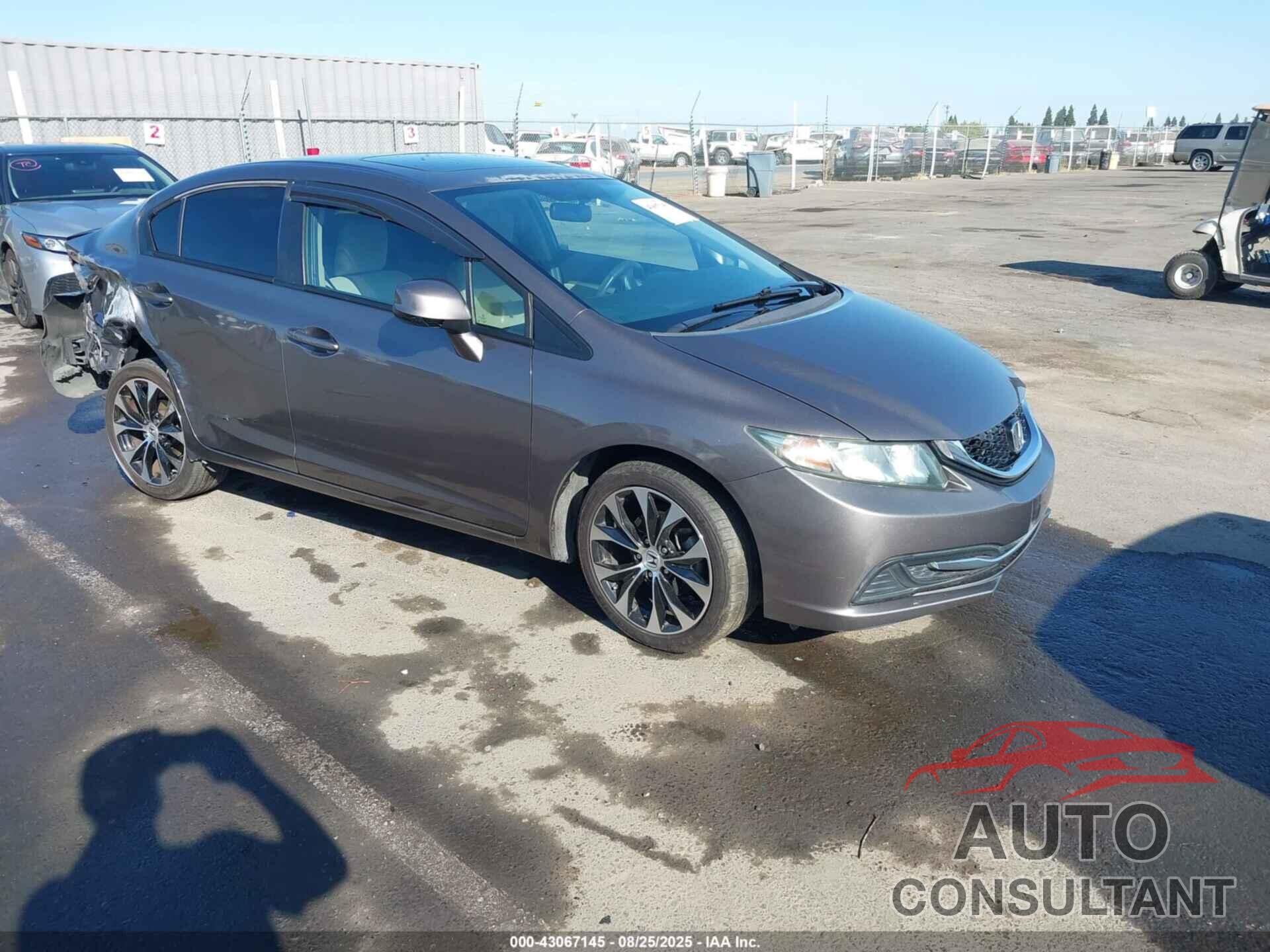 HONDA CIVIC 2013 - 19XFB2F8XDE207134