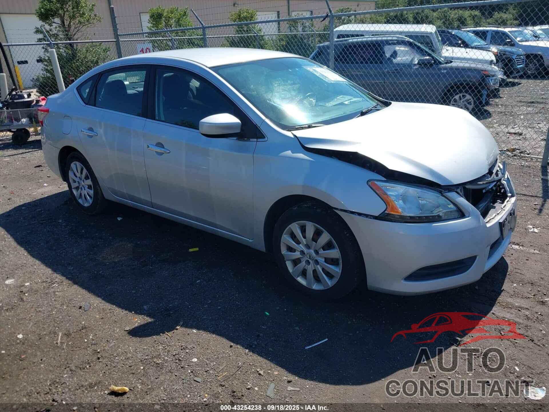 NISSAN SENTRA 2013 - 3N1AB7AP6DL663748