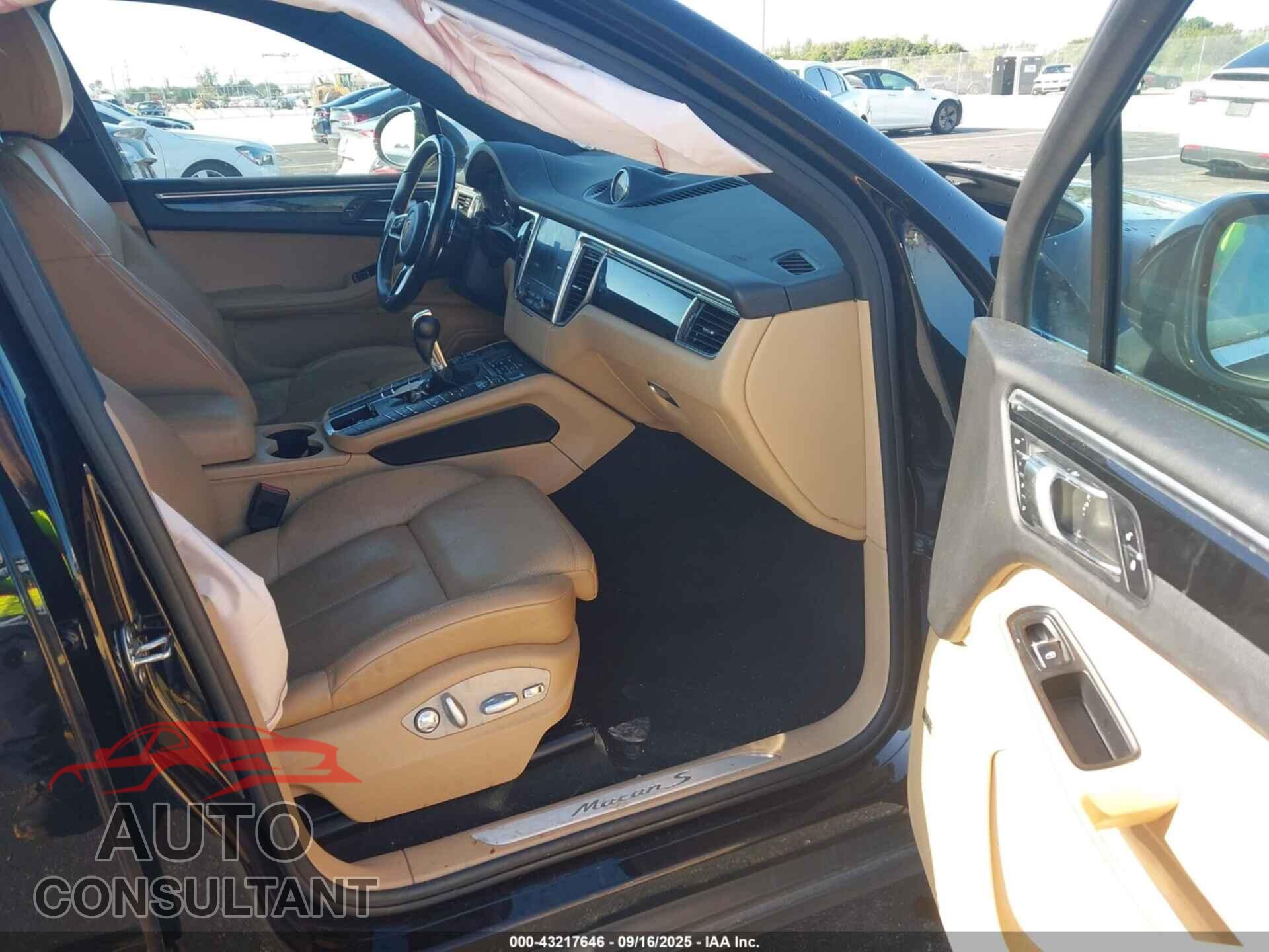 PORSCHE MACAN 2017 - WP1AB2A52HLB14496