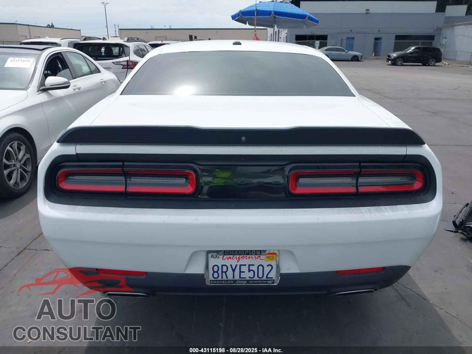 DODGE CHALLENGER 2020 - 2C3CDZAG4LH148562