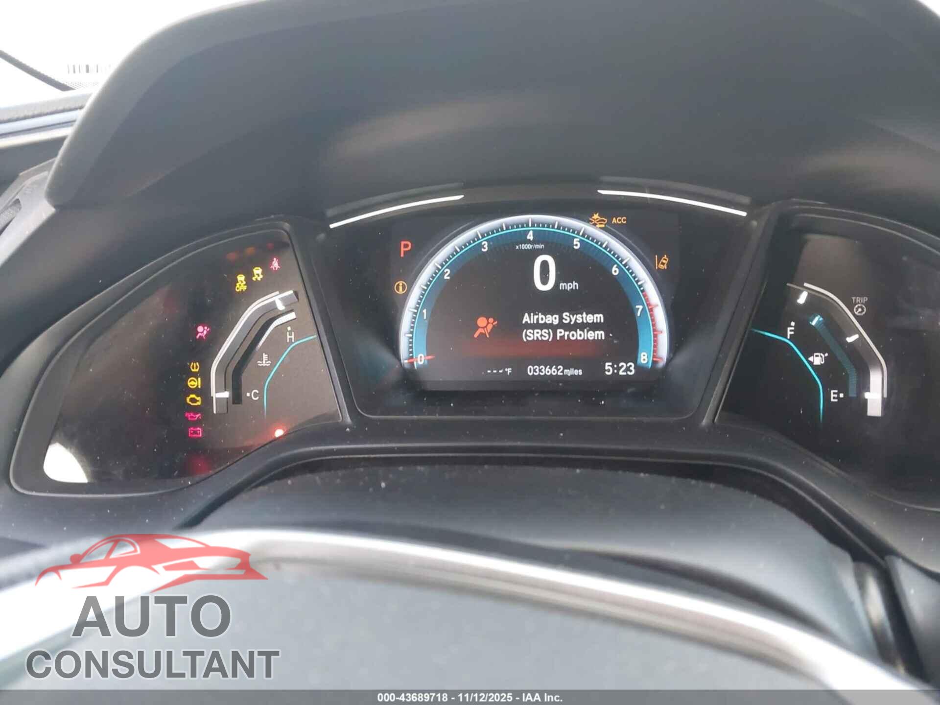 HONDA CIVIC 2020 - 19XFC2F67LE007760