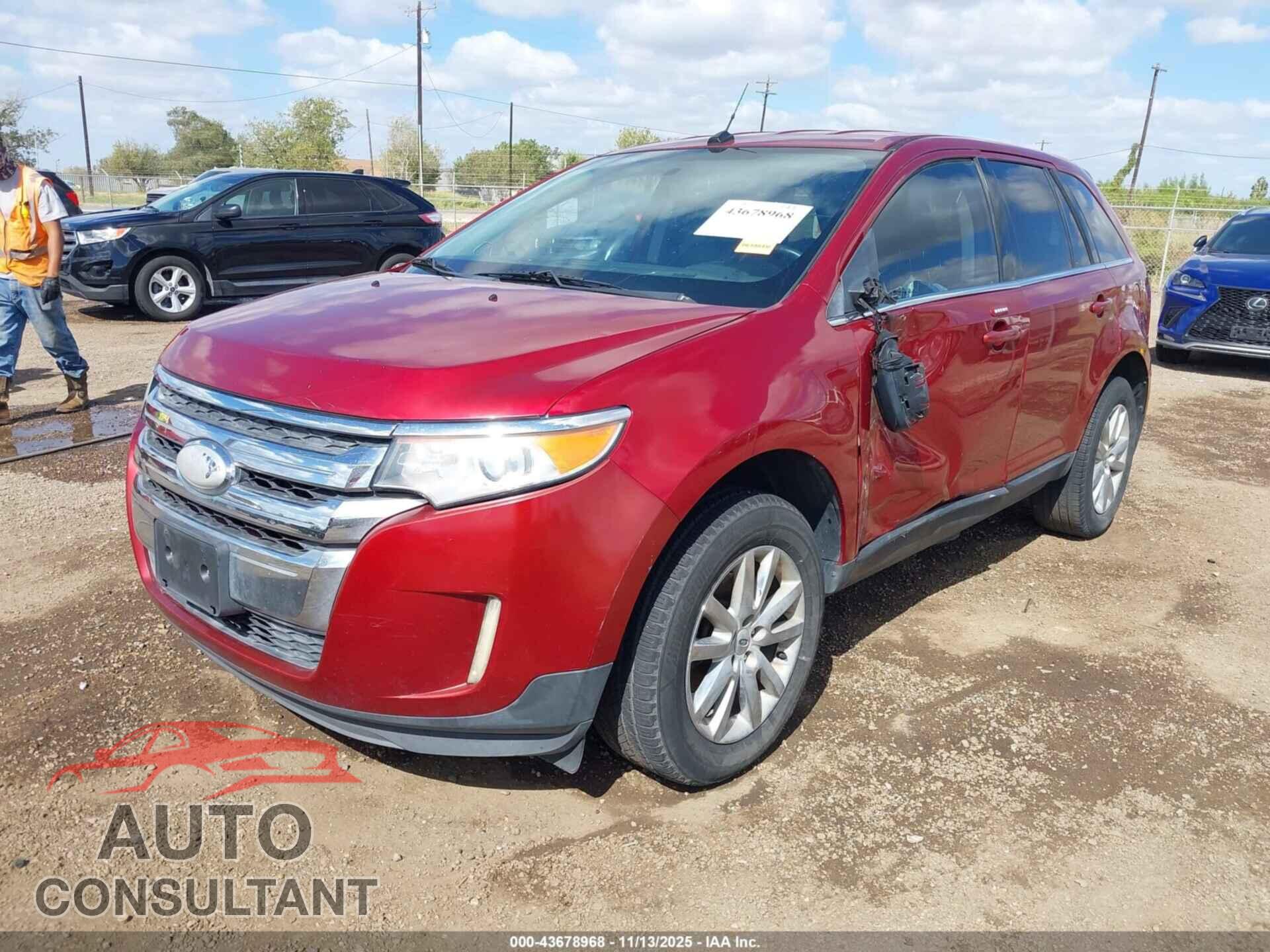 FORD EDGE 2013 - 2FMDK3KC8DBB71308