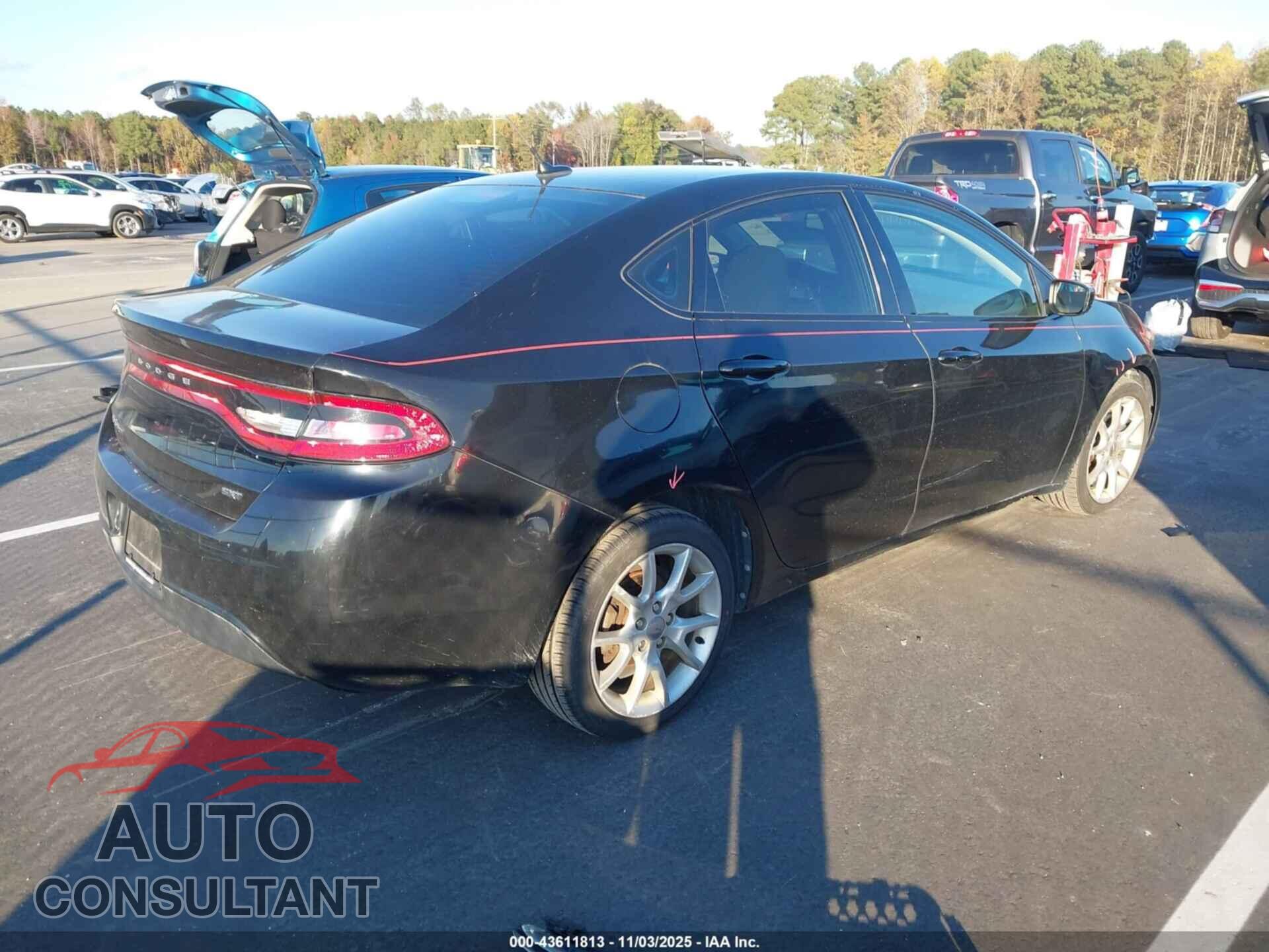 DODGE DART 2013 - 1C3CDFBA8DD152038