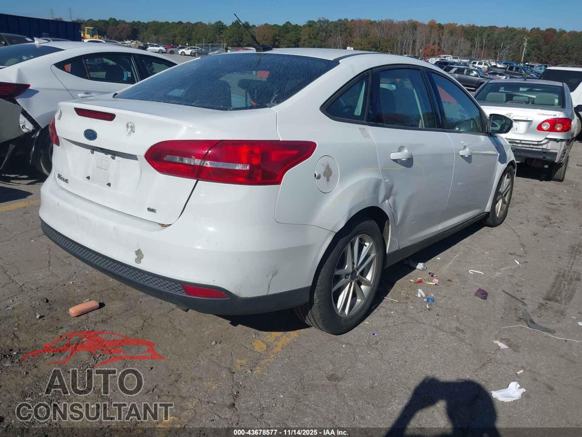 FORD FOCUS 2016 - 1FADP3F22GL292742