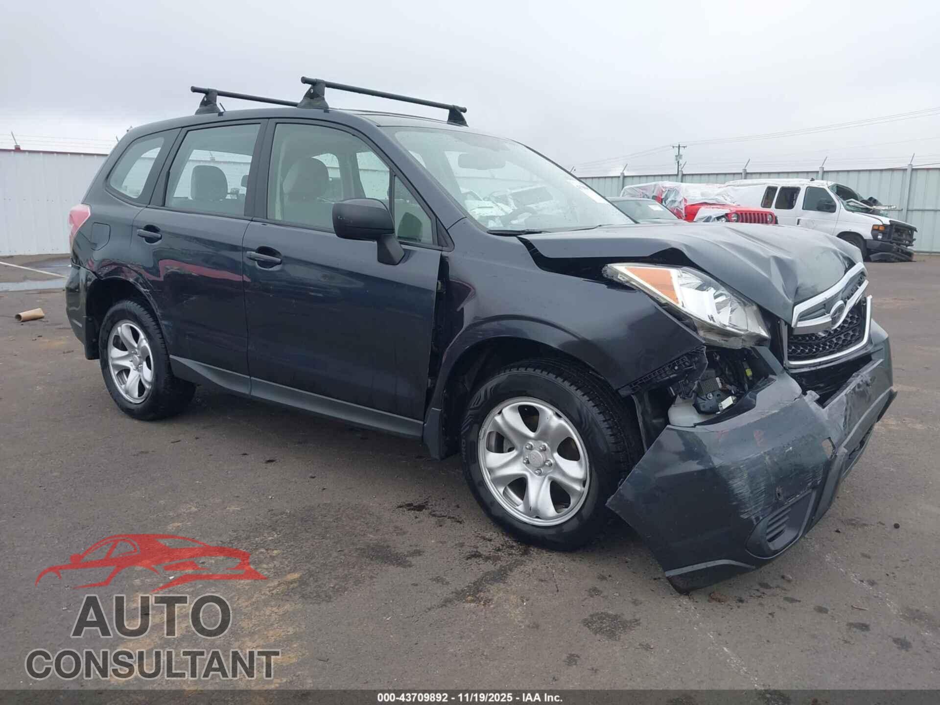 SUBARU FORESTER 2014 - JF2SJAAC2EH451476
