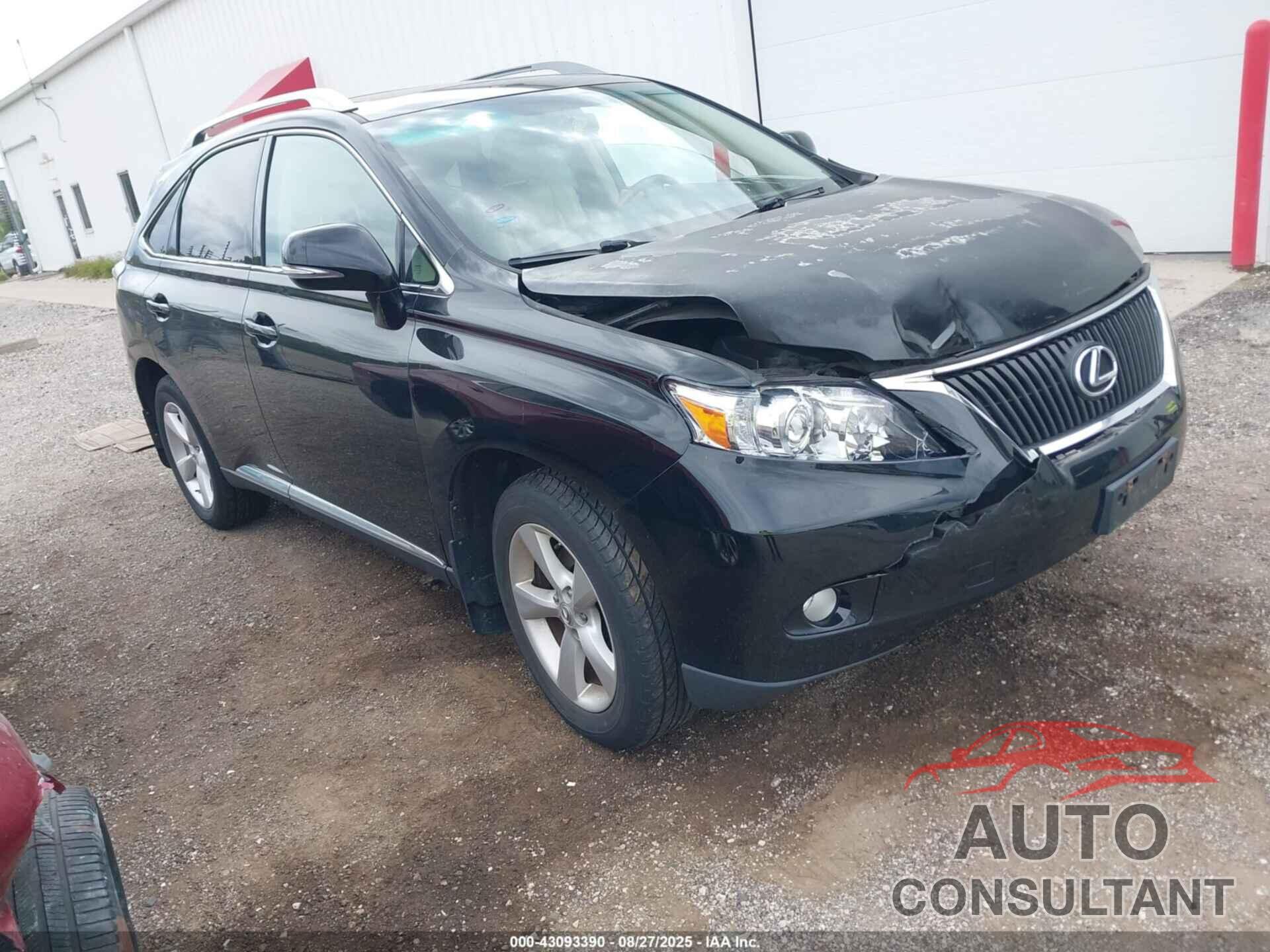 LEXUS RX 350 2011 - 2T2BK1BA0BC090611