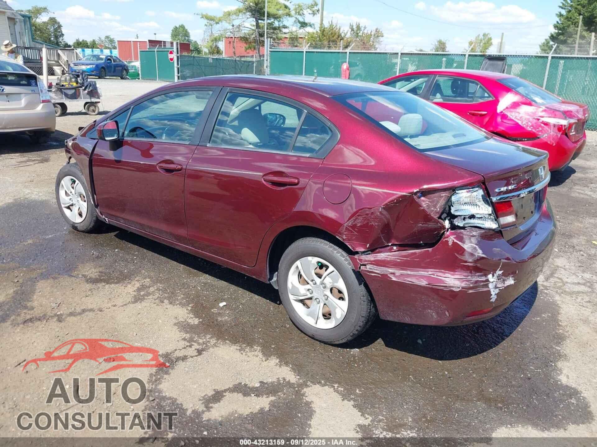 HONDA CIVIC 2015 - 19XFB2F54FE045235