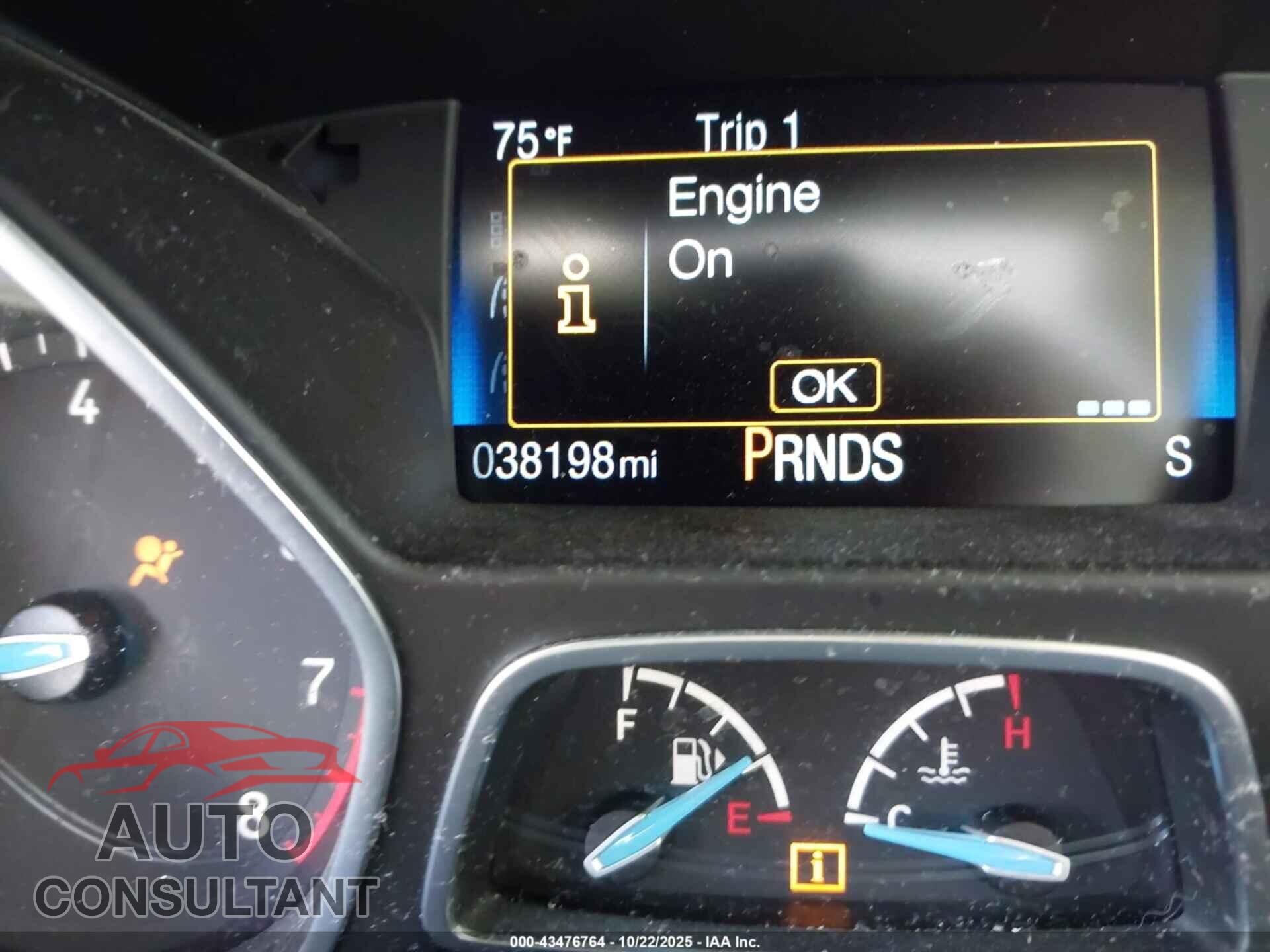 FORD FOCUS 2017 - 1FADP3FE3HL292860