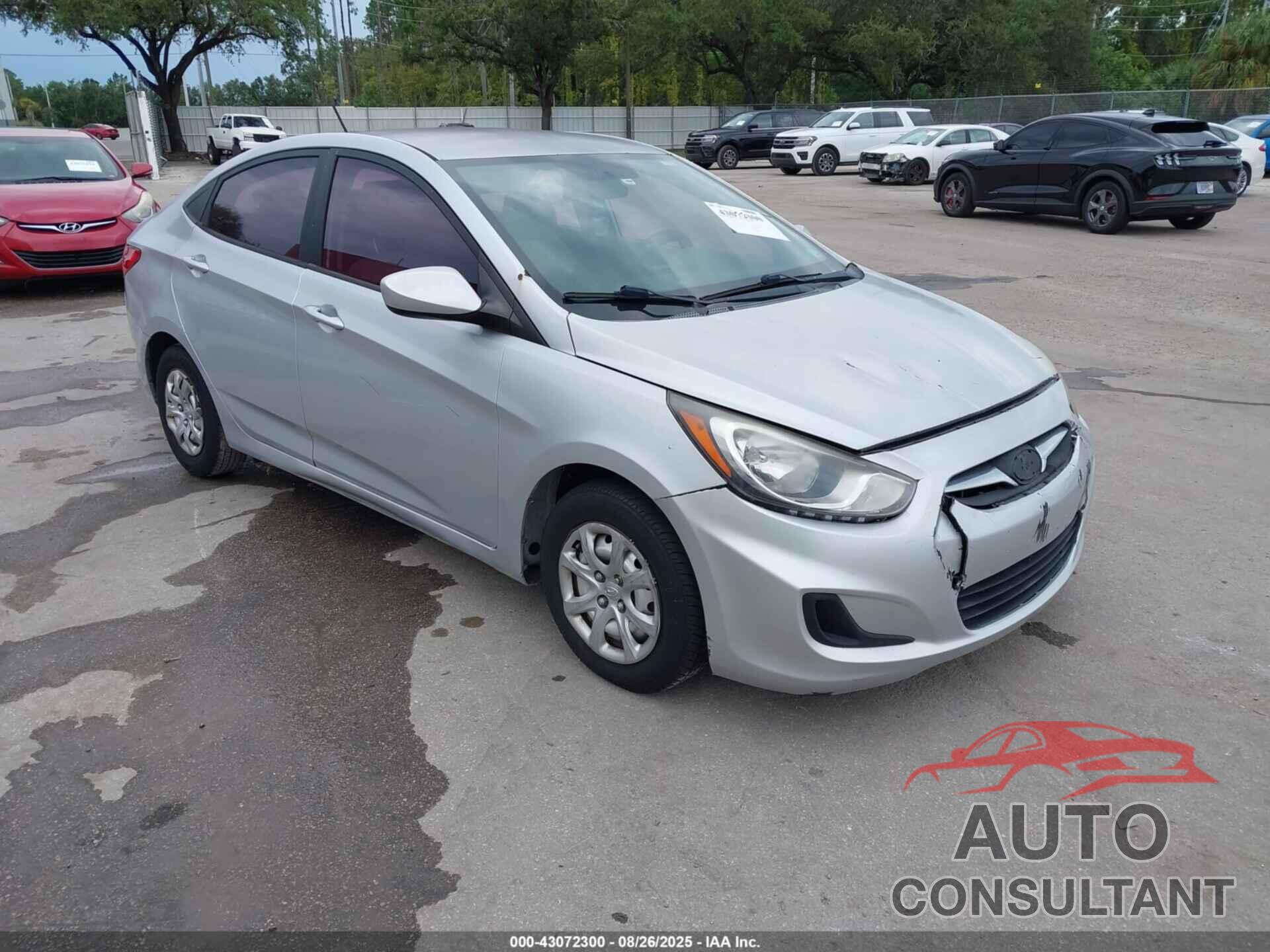 HYUNDAI ACCENT 2013 - KMHCT4AE4DU332118