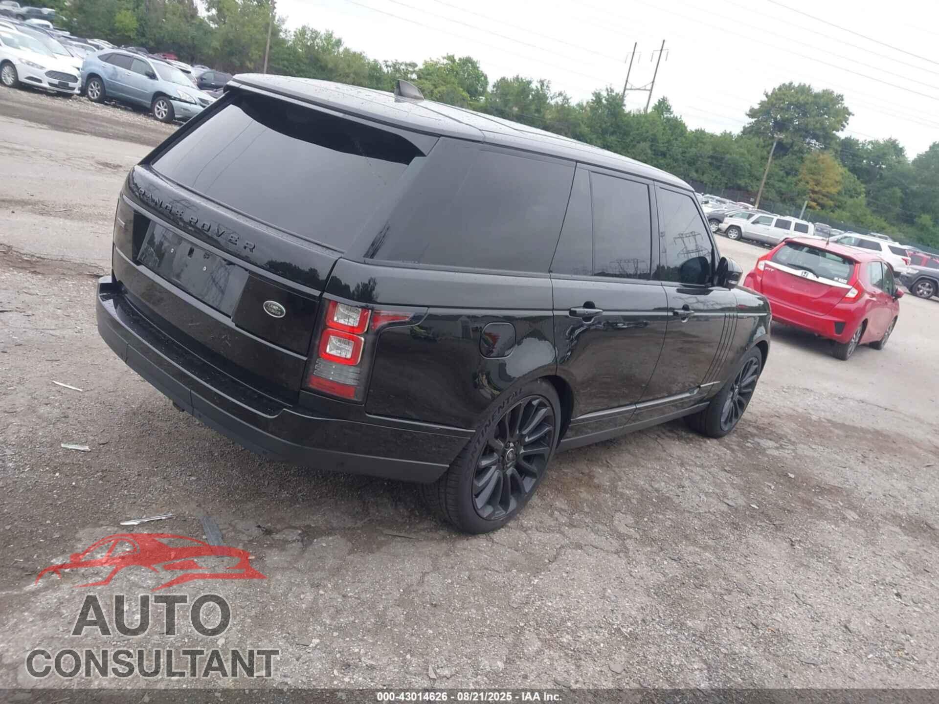 LAND ROVER RANGE ROVER 2017 - SALGS2FE2HA363194