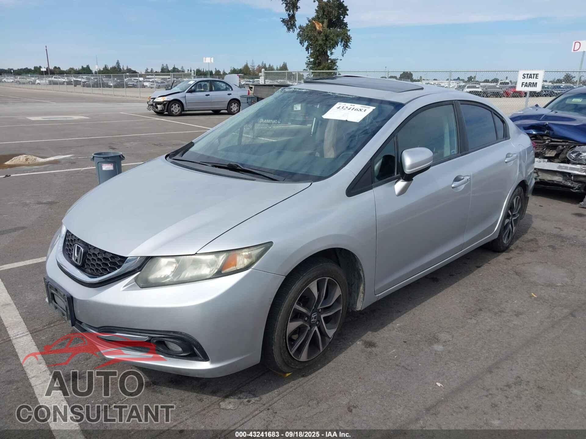 HONDA CIVIC 2014 - 19XFB2F84EE217627