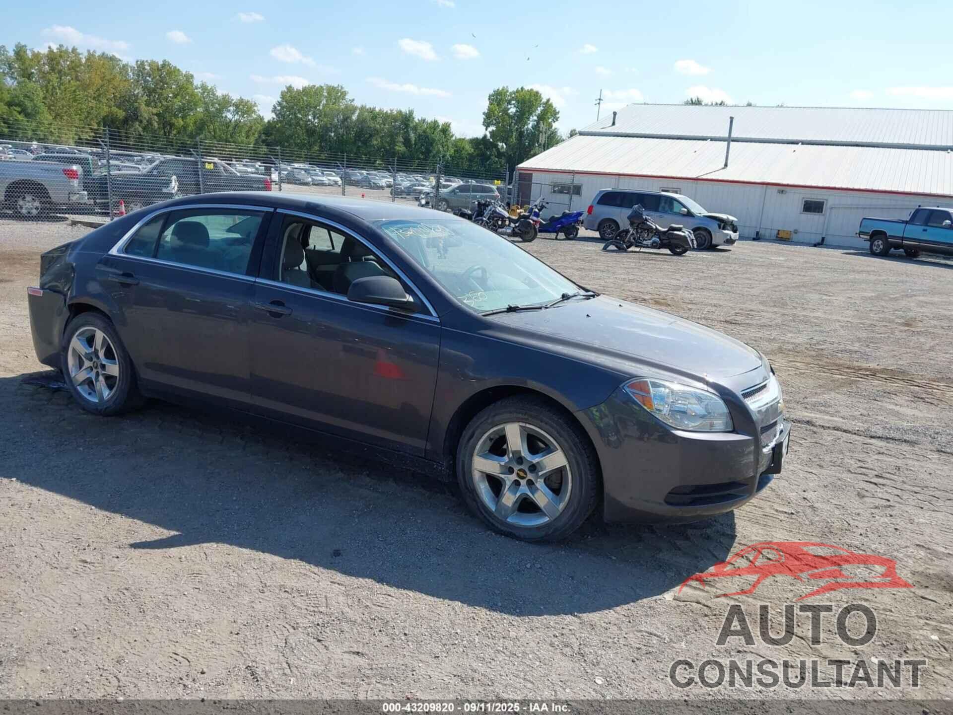 CHEVROLET MALIBU 2012 - 1G1ZA5EU3CF358054