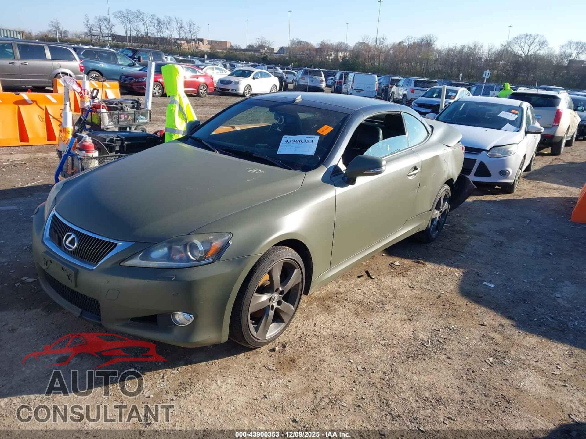 LEXUS IS 250C 2011 - JTHFF2C21B2515807