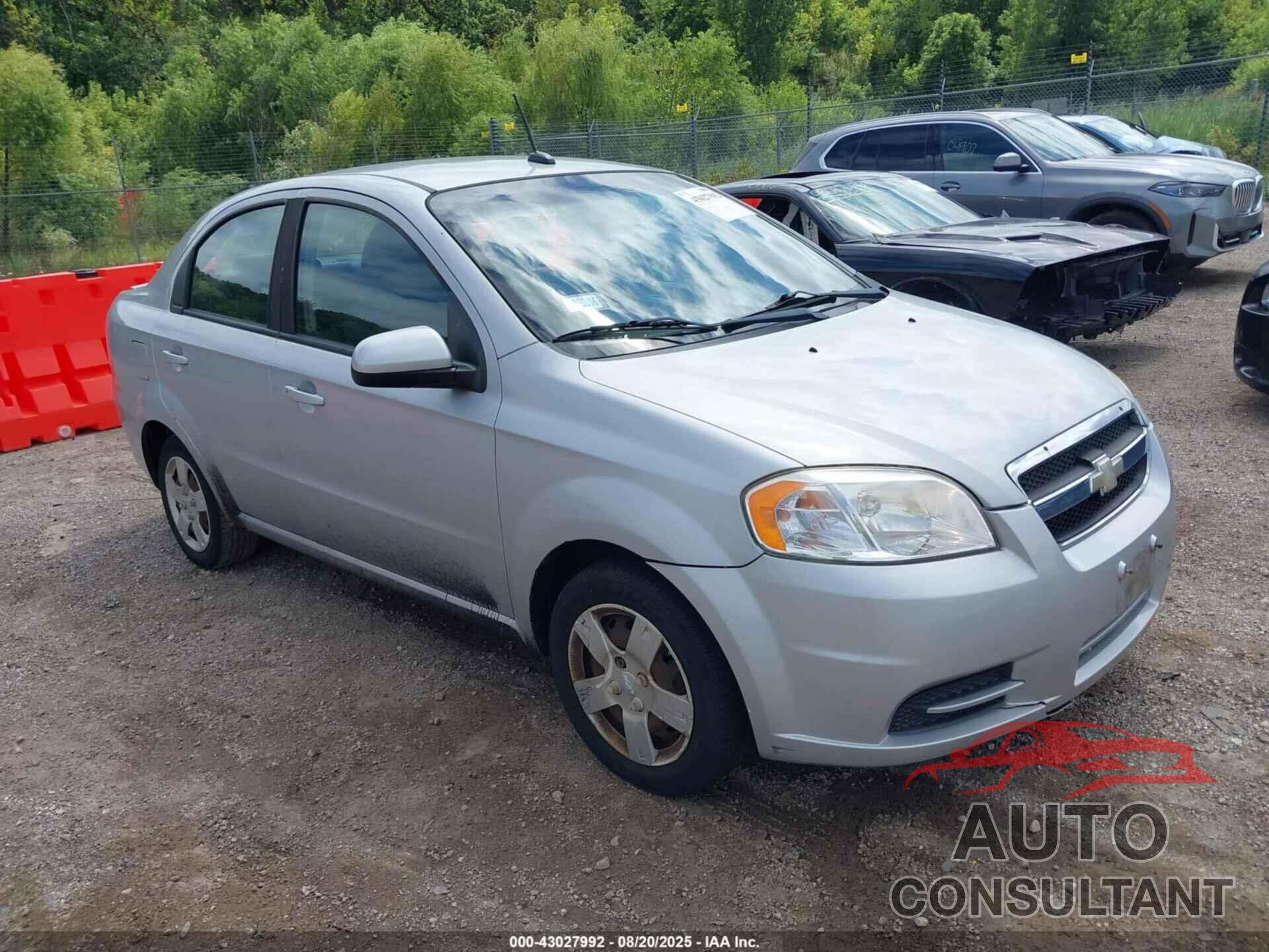 CHEVROLET AVEO 2010 - KL1TD5DE2AB112915