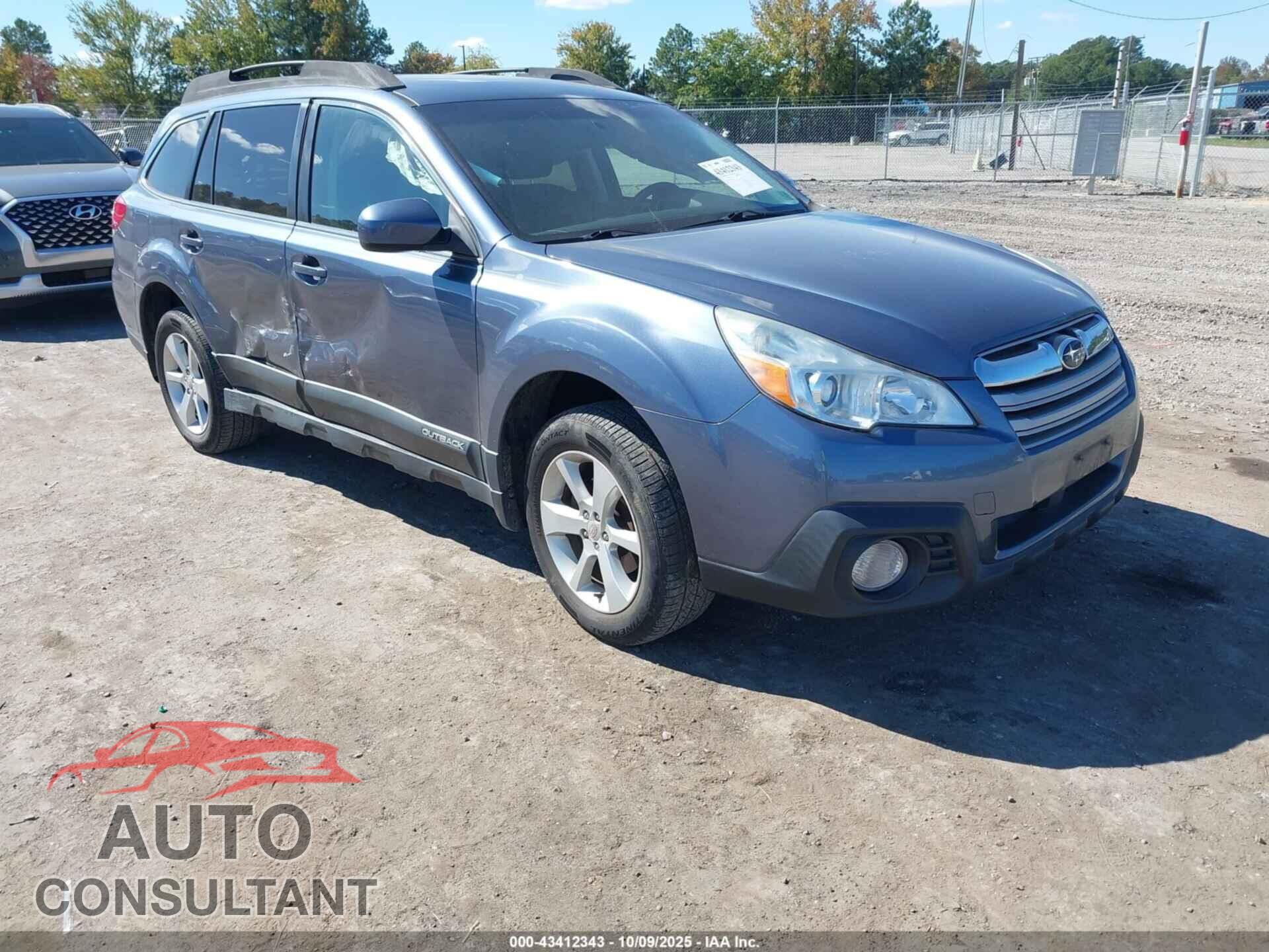 SUBARU OUTBACK 2014 - 4S4BRCDC8E3318535
