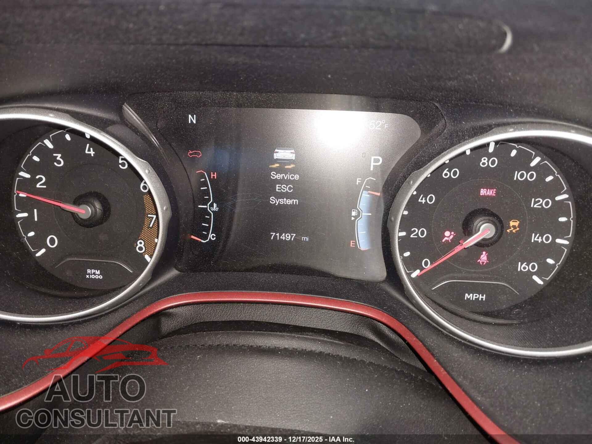 JEEP COMPASS 2018 - 3C4NJDDB8JT207357