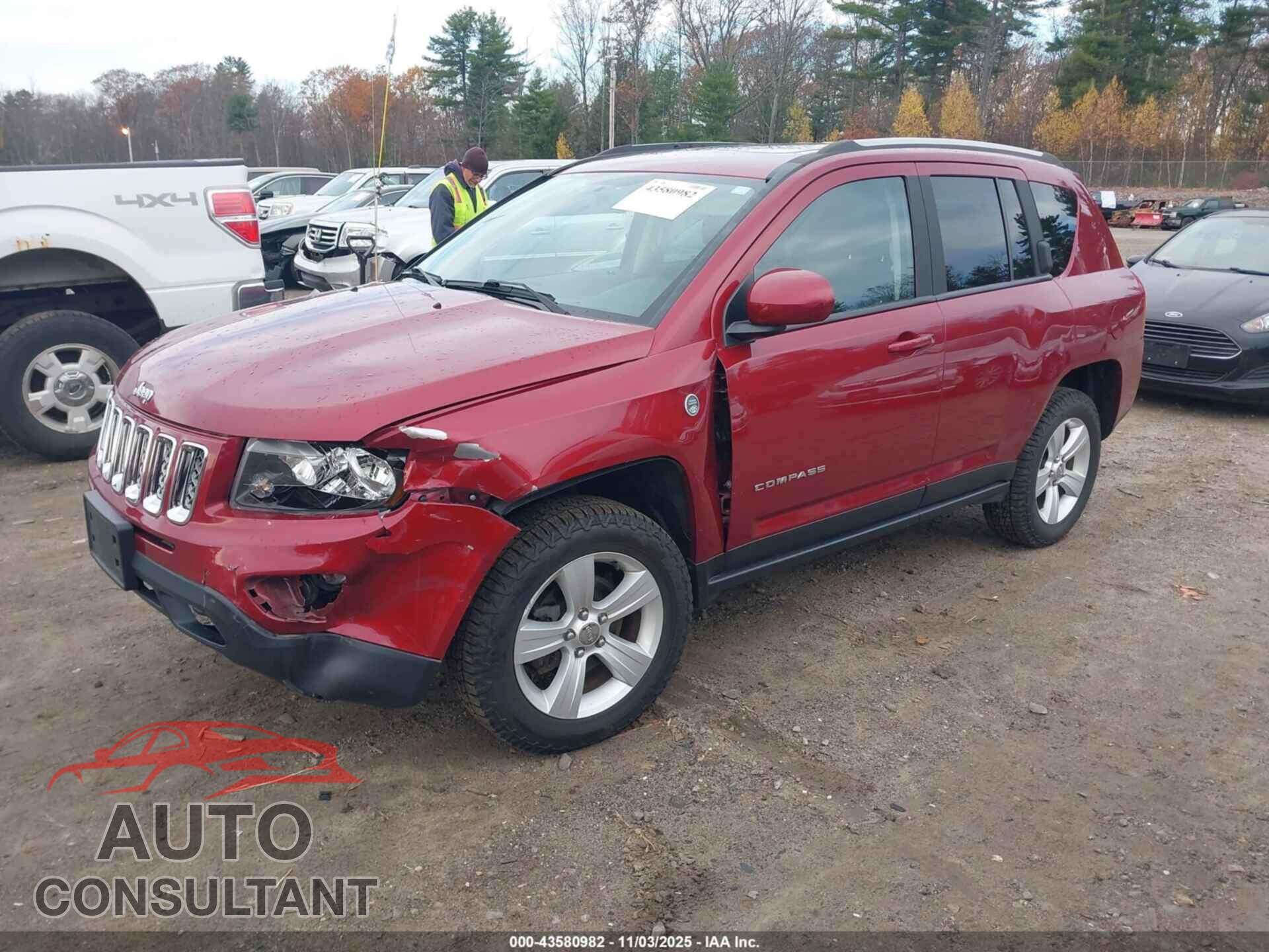 JEEP COMPASS 2017 - 1C4NJDEB8HD101652