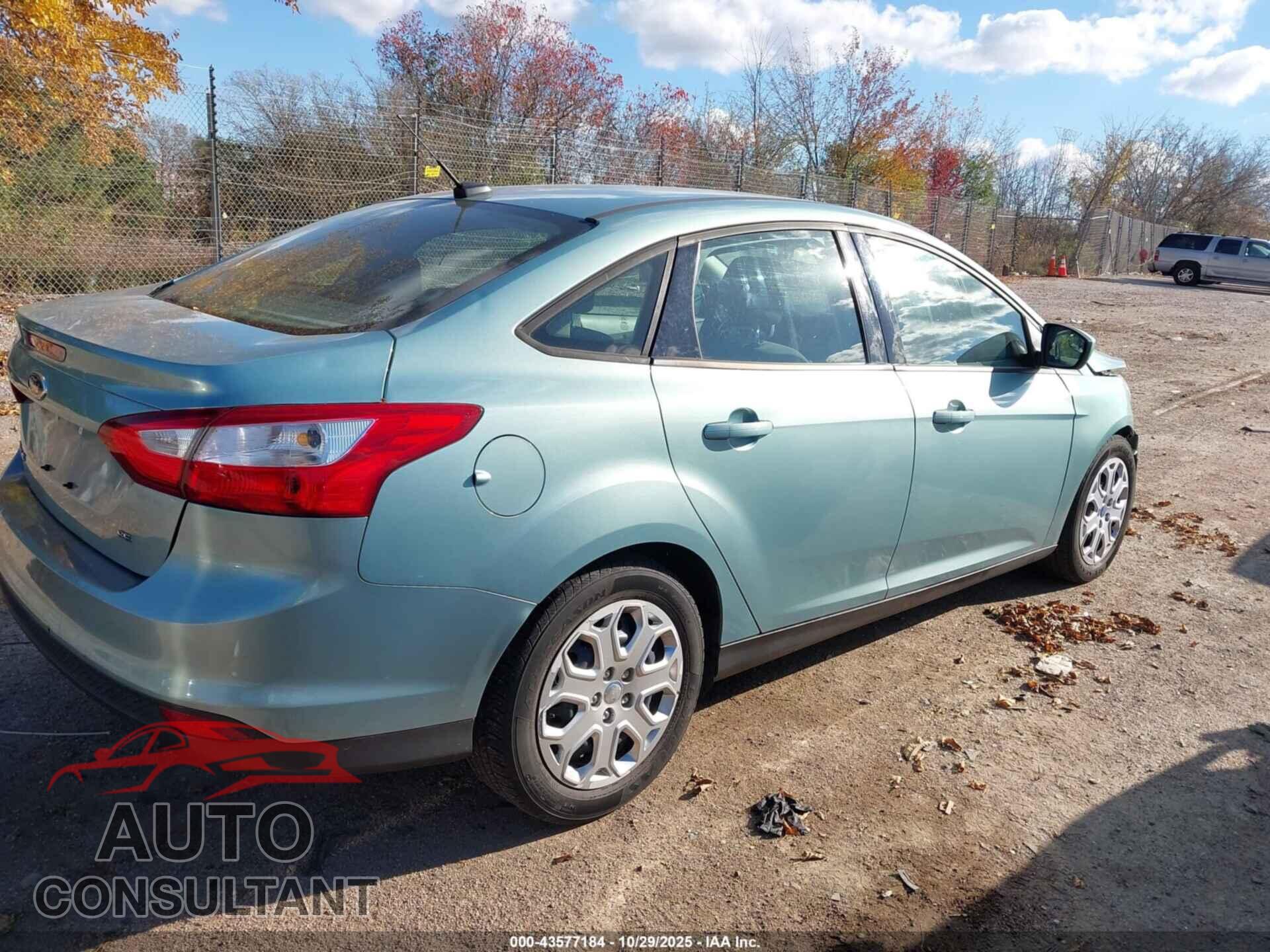 FORD FOCUS 2012 - 1FAHP3F27CL323348