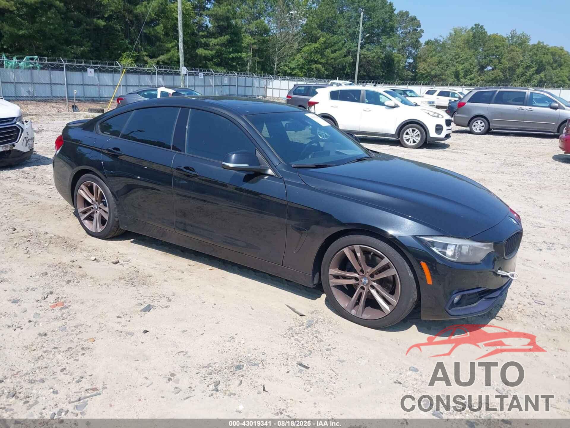 BMW 430I GRAN COUPE 2019 - WBA4J1C55KBM13001