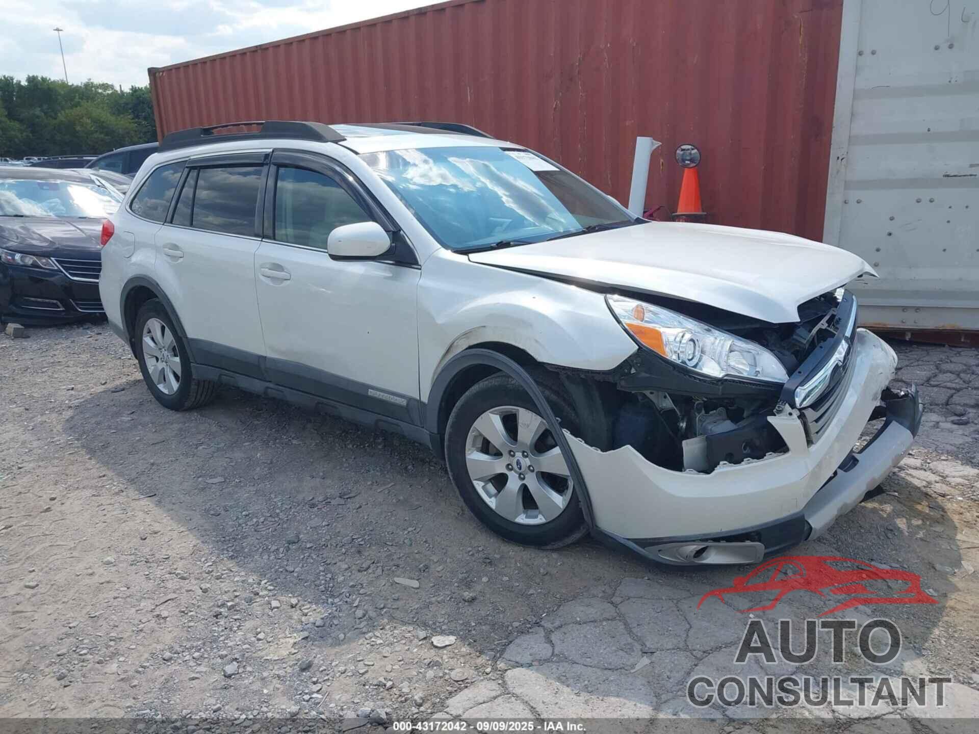SUBARU OUTBACK 2011 - 4S4BRBKC5B3441492