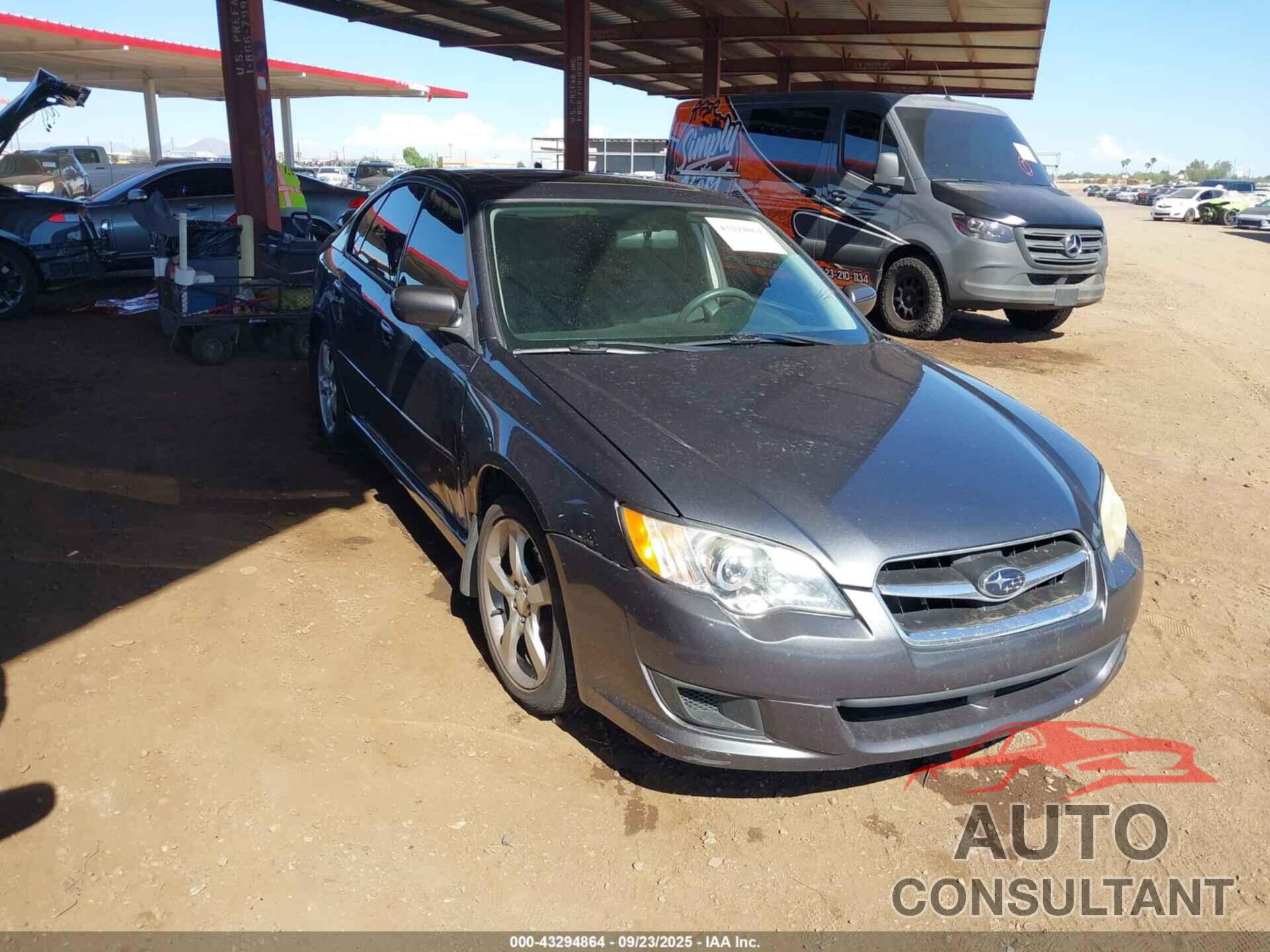 SUBARU LEGACY 2009 - 4S3BL616997236351
