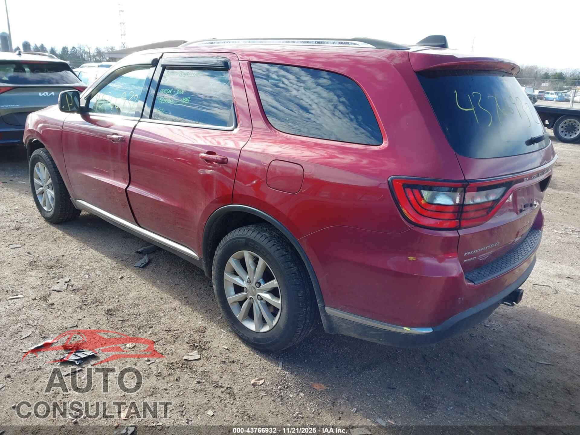 DODGE DURANGO 2014 - 1C4RDJAG3EC349589
