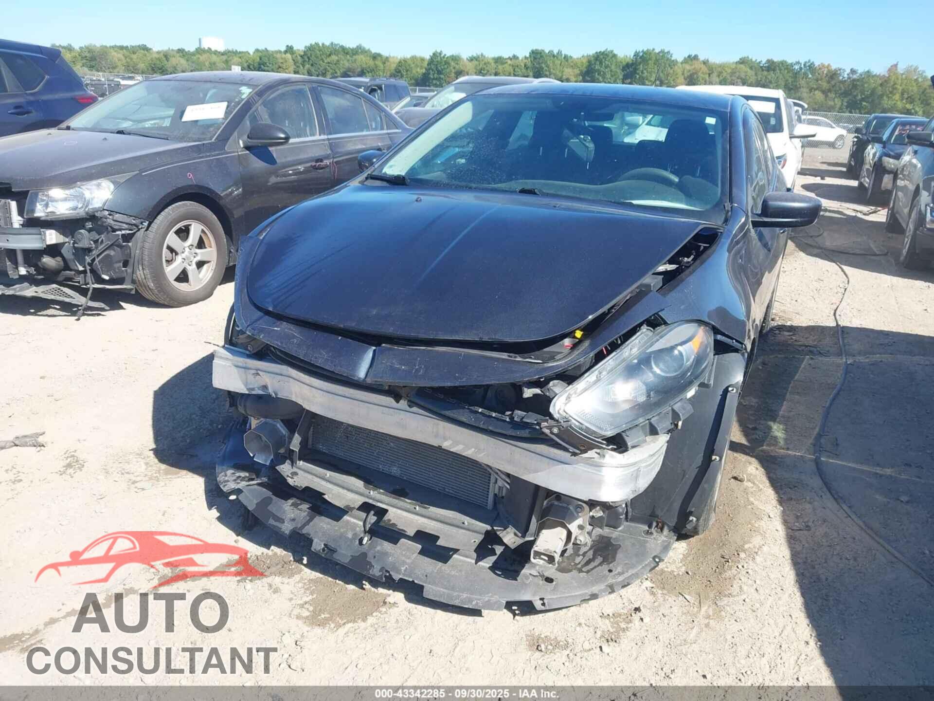 DODGE DART 2014 - 1C3CDFBB6ED823491