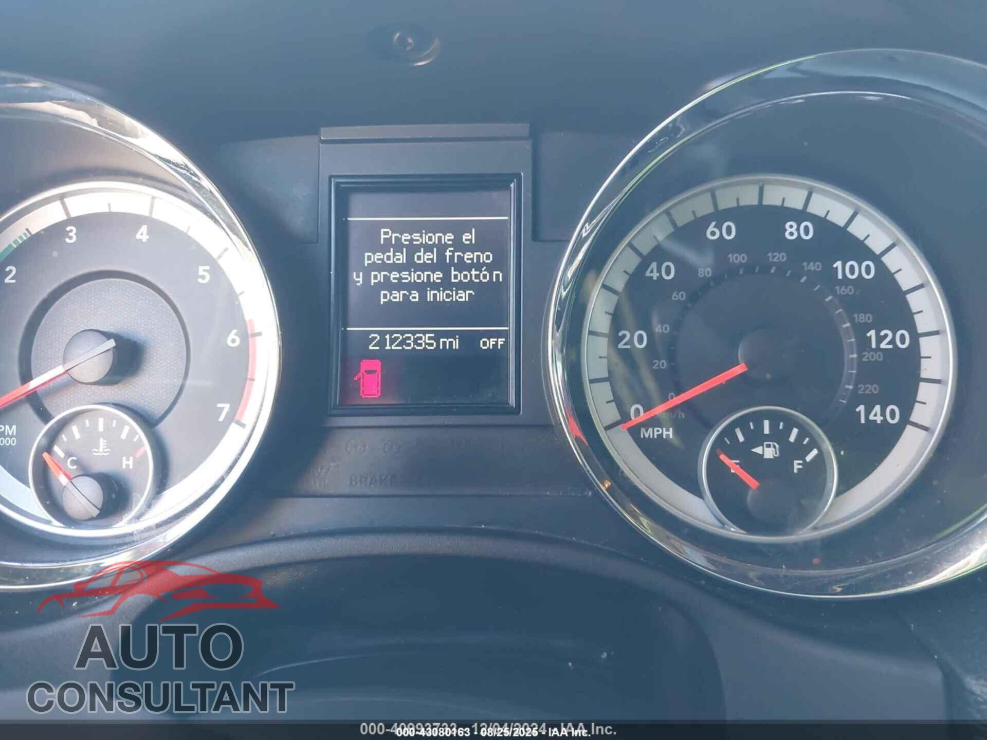 DODGE DURANGO 2013 - 1C4SDHCT0DC667138