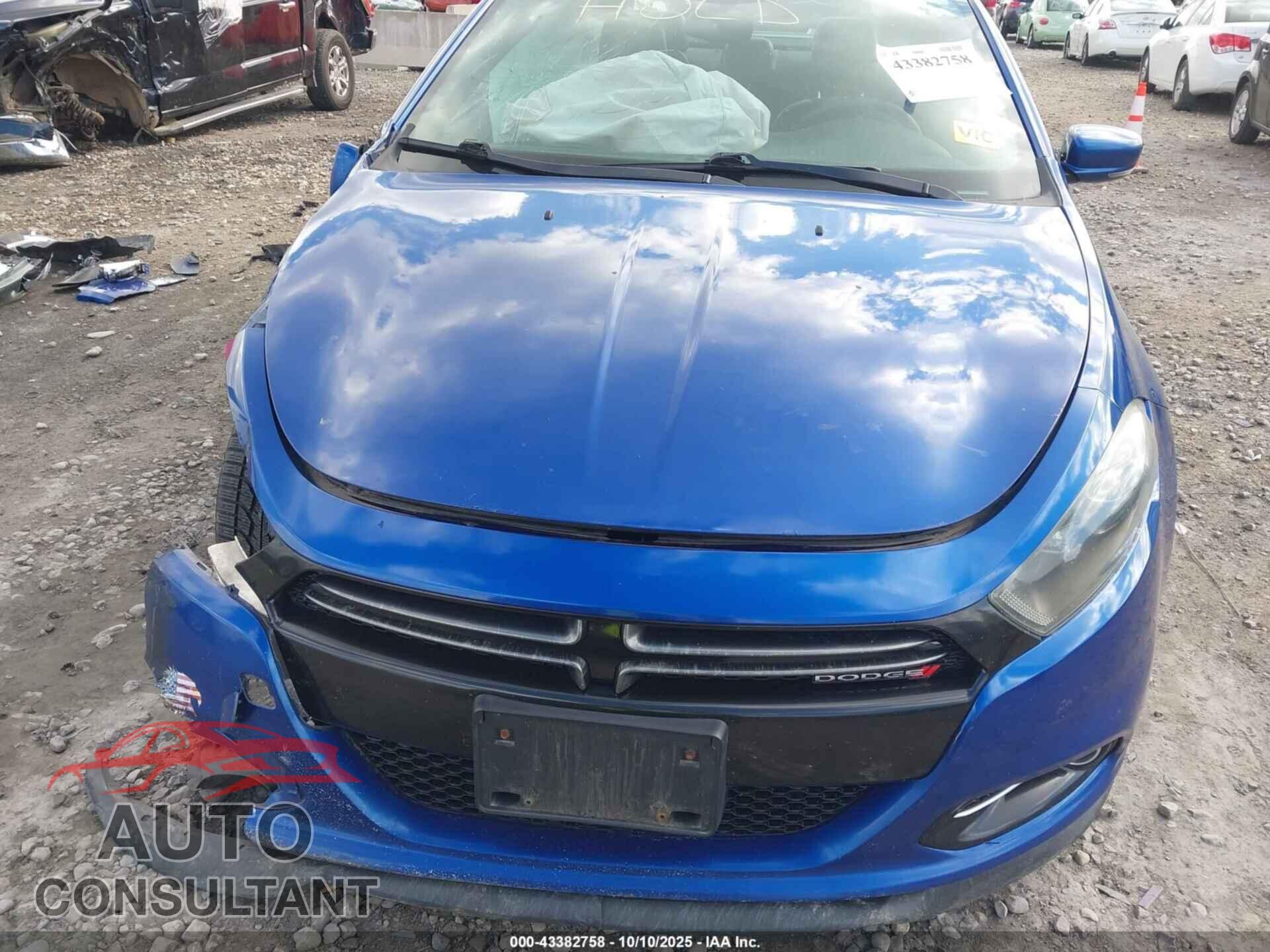 DODGE DART 2014 - 1C3CDFEB9ED815297