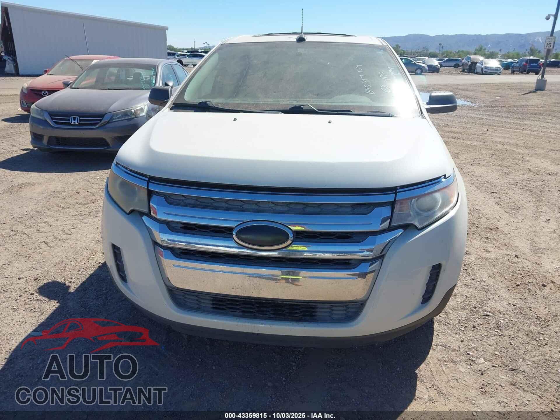 FORD EDGE 2013 - 2FMDK3GC3DBB45417