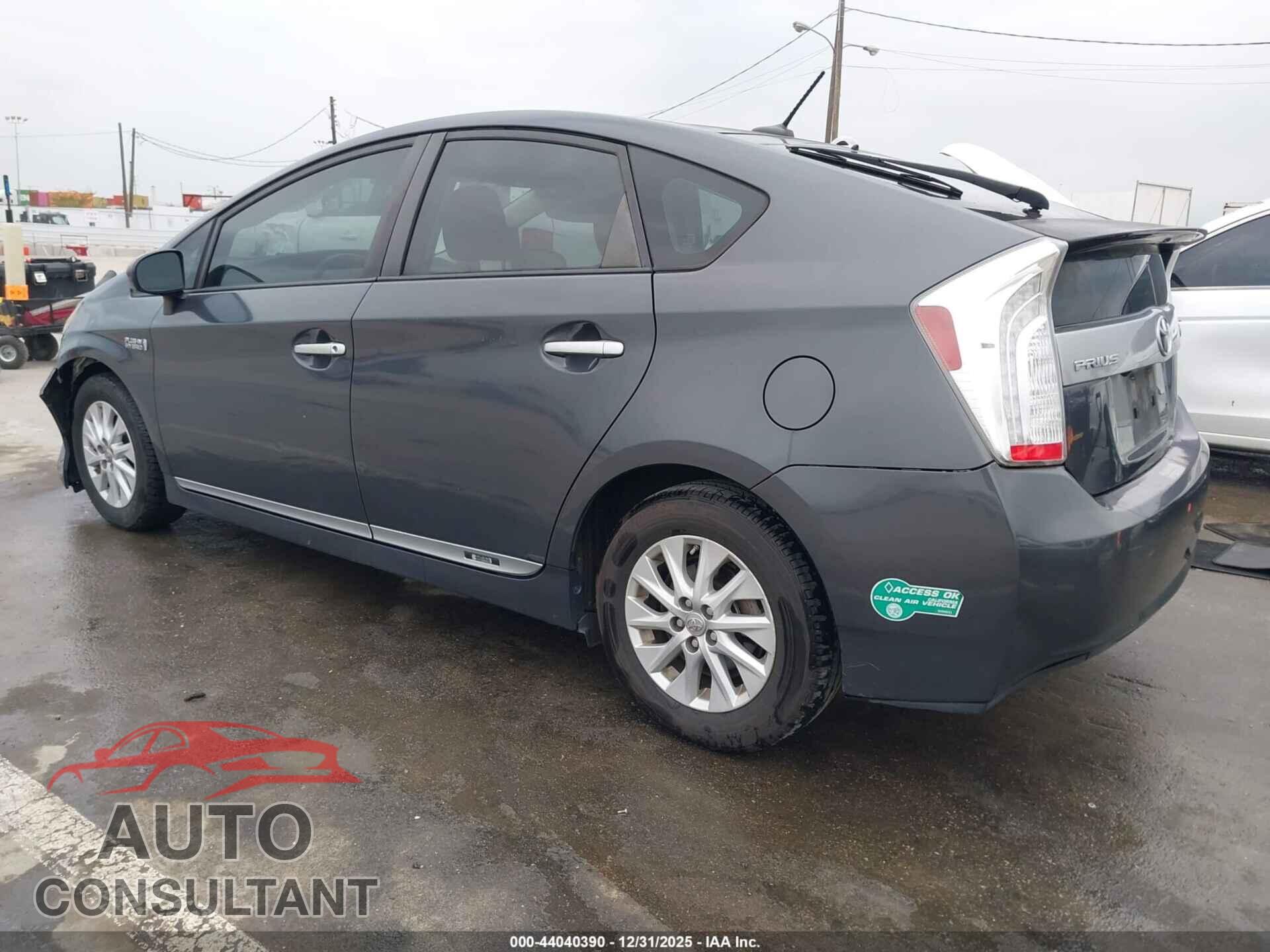 TOYOTA PRIUS PLUG-IN 2013 - JTDKN3DP9D3042576