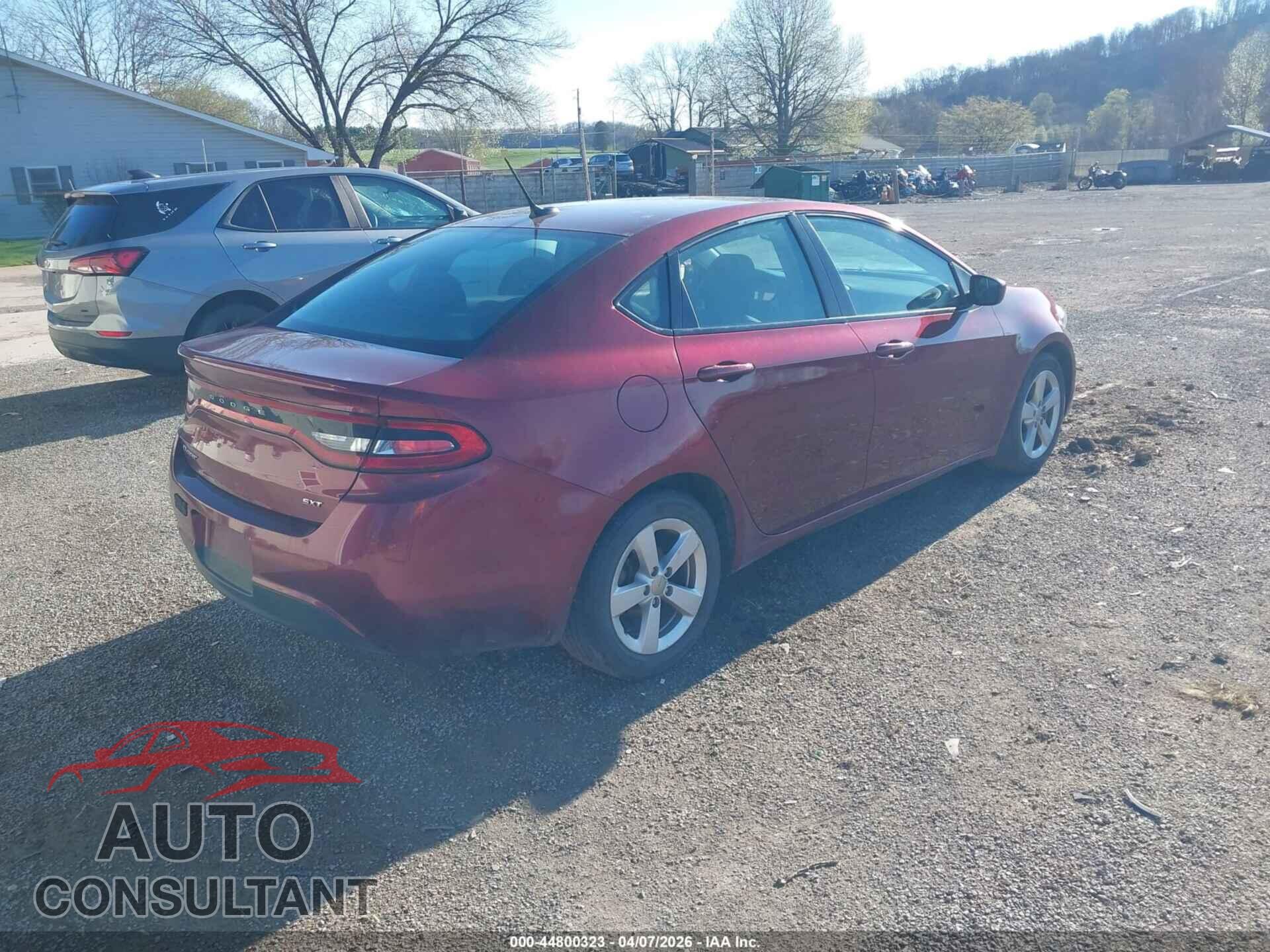 DODGE DART 2015 - 1C3CDFBB2FD374389