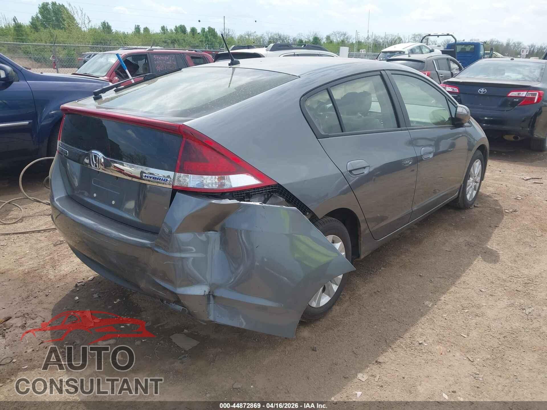 HONDA INSIGHT 2013 - JHMZE2H71DS001558