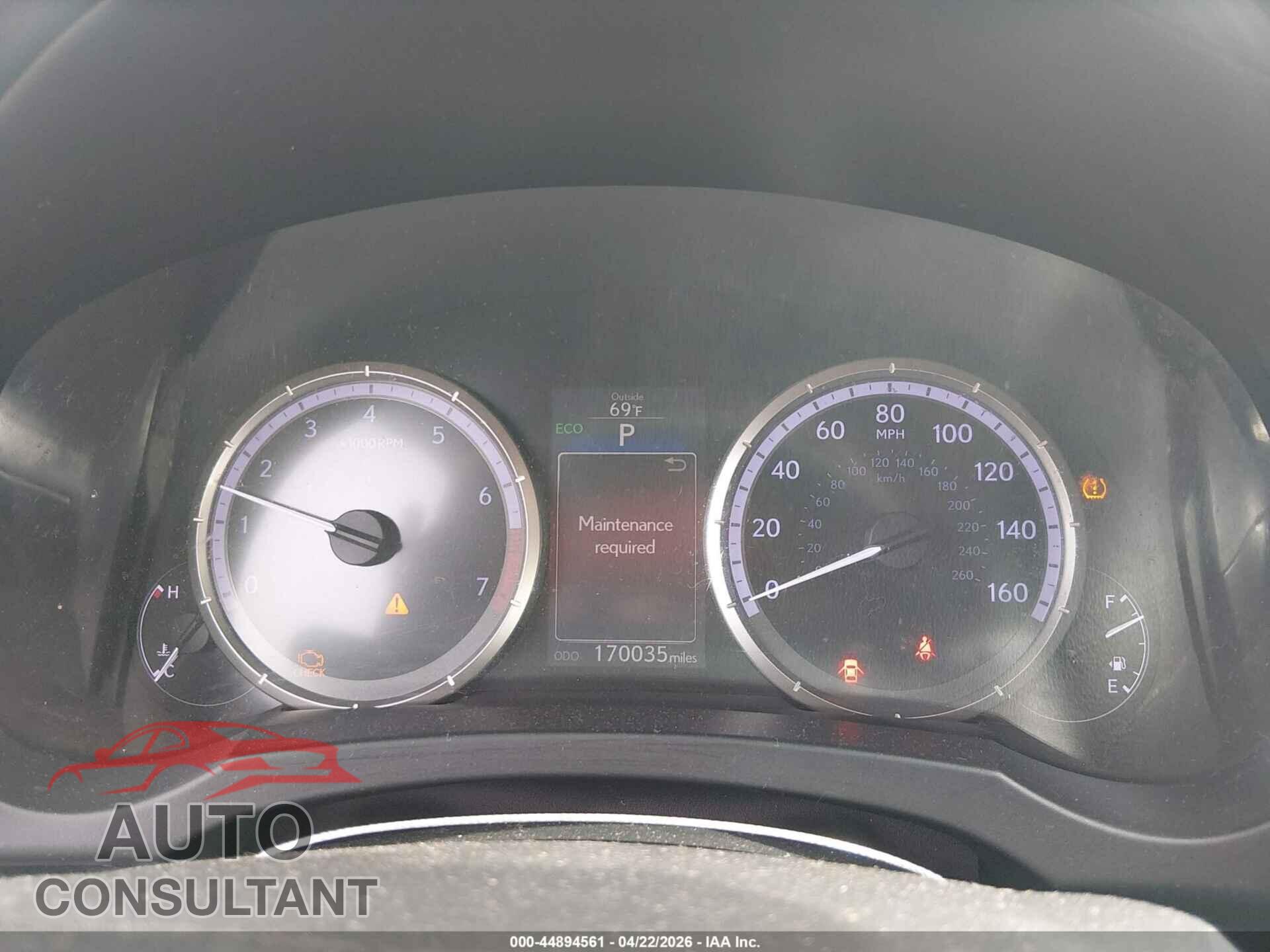 LEXUS RC 350 2015 - JTHHE5BC2F5003386