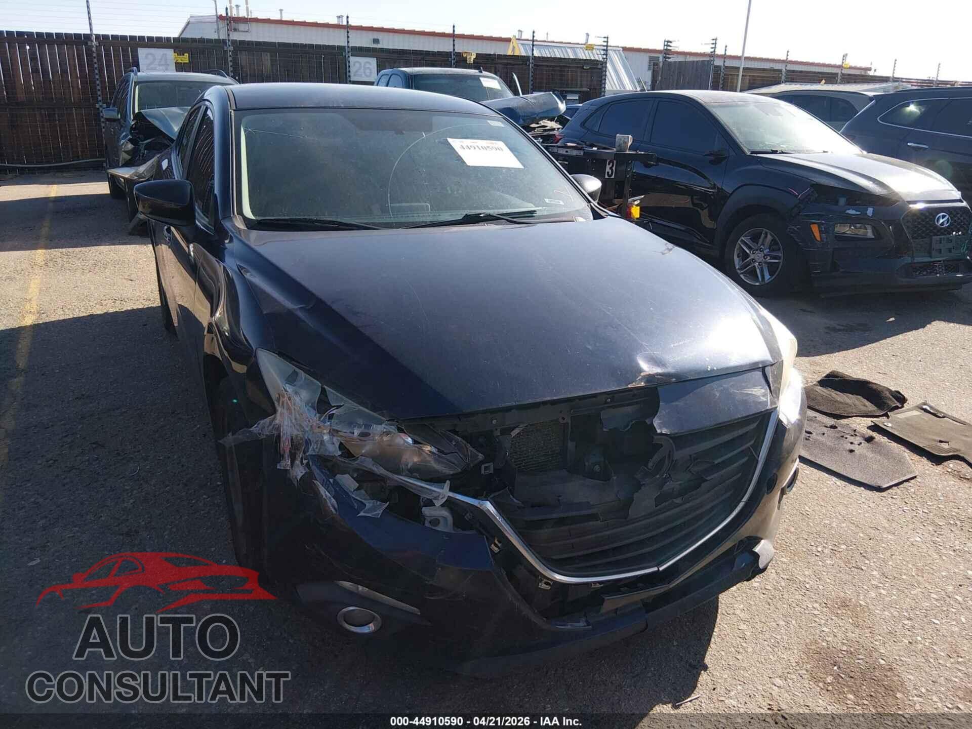 MAZDA MAZDA3 2015 - JM1BM1T73F1269608