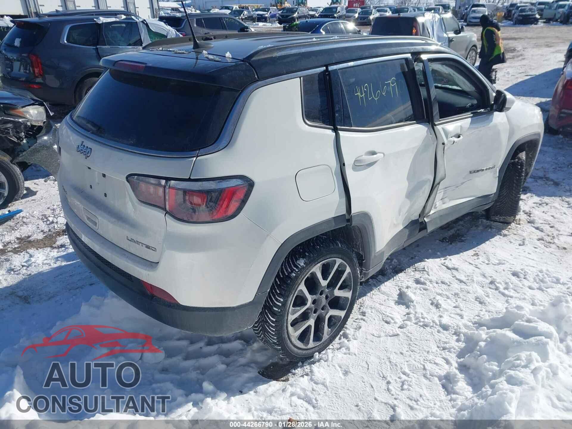 JEEP NEW COMPASS 2017 - 3C4NJDCB4HT666882