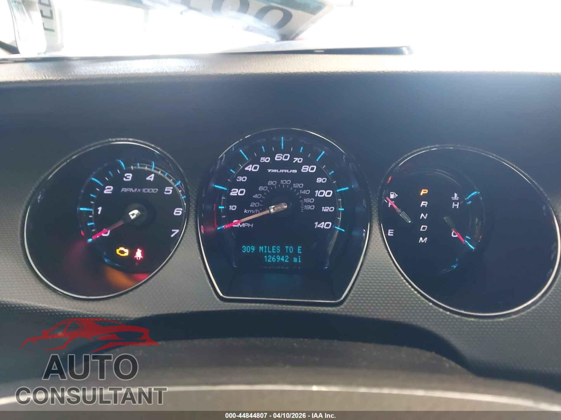 FORD TAURUS 2011 - 1FAHP2EW7BG125875