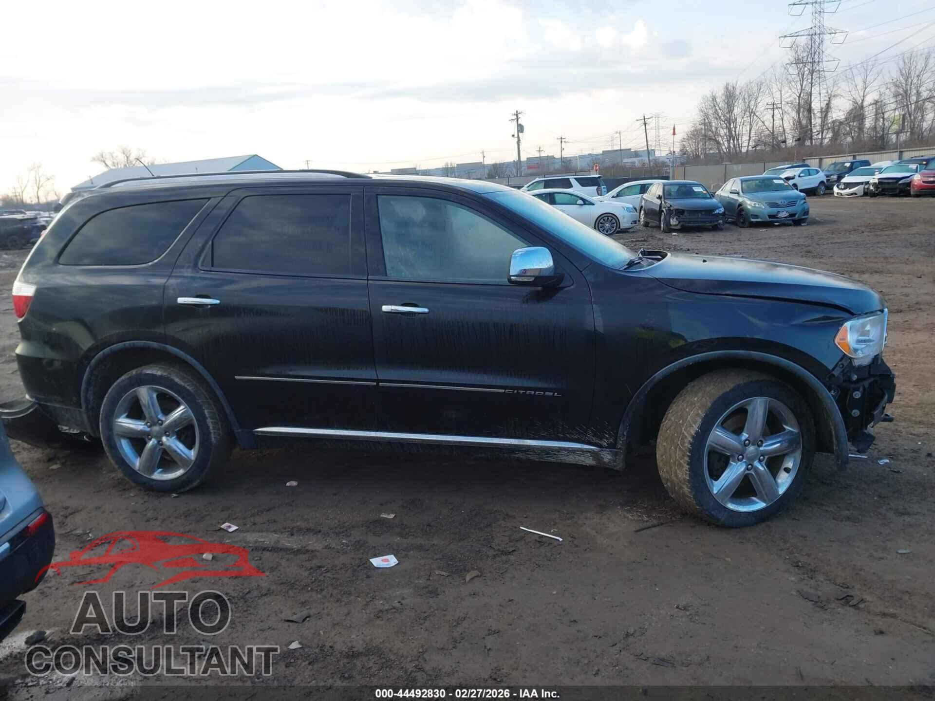 DODGE DURANGO 2011 - 1D4SE5GT1BC595369