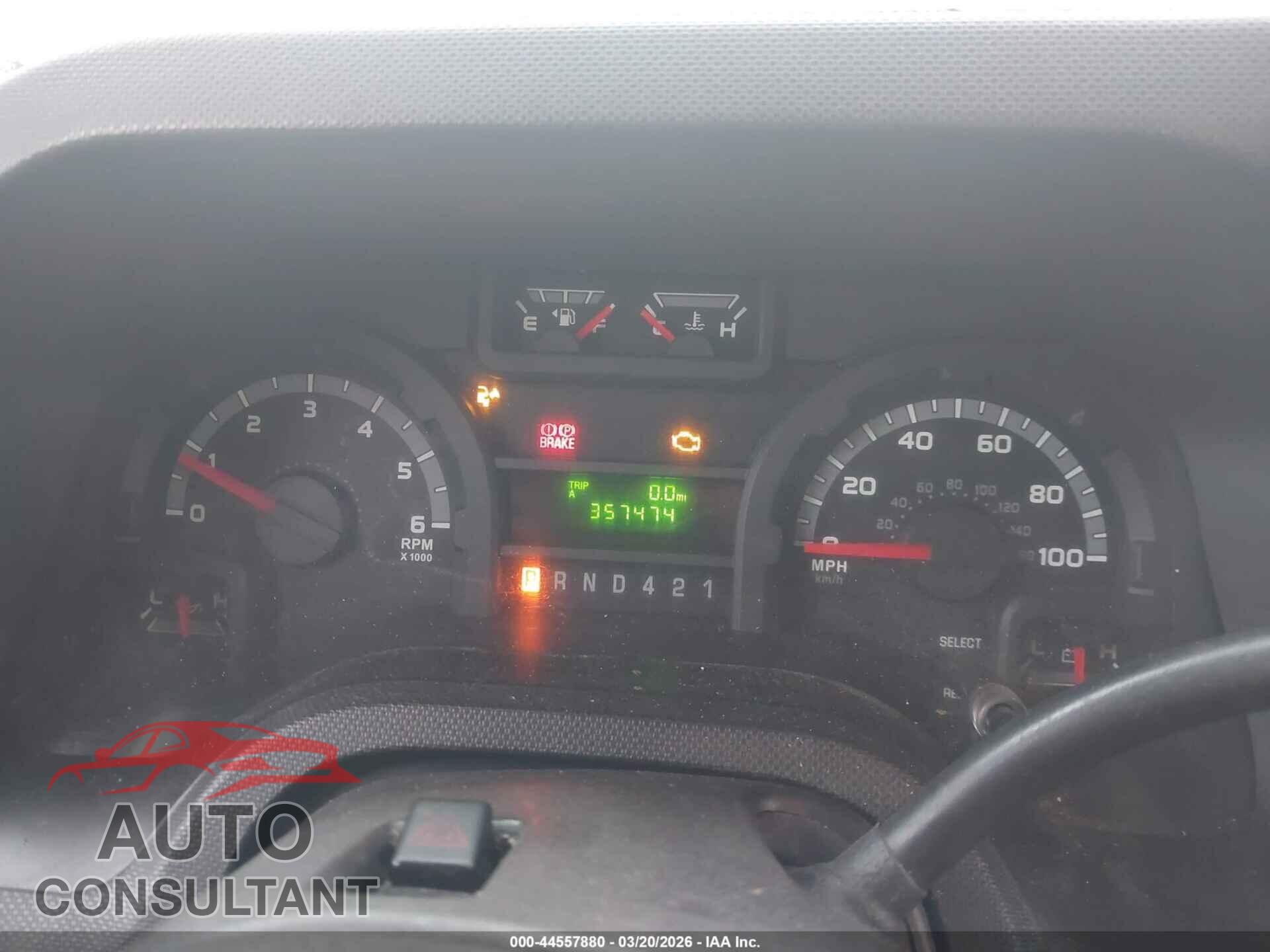 FORD E-450 CUTAWAY 2017 - 1FDFE4FS2HDC20705