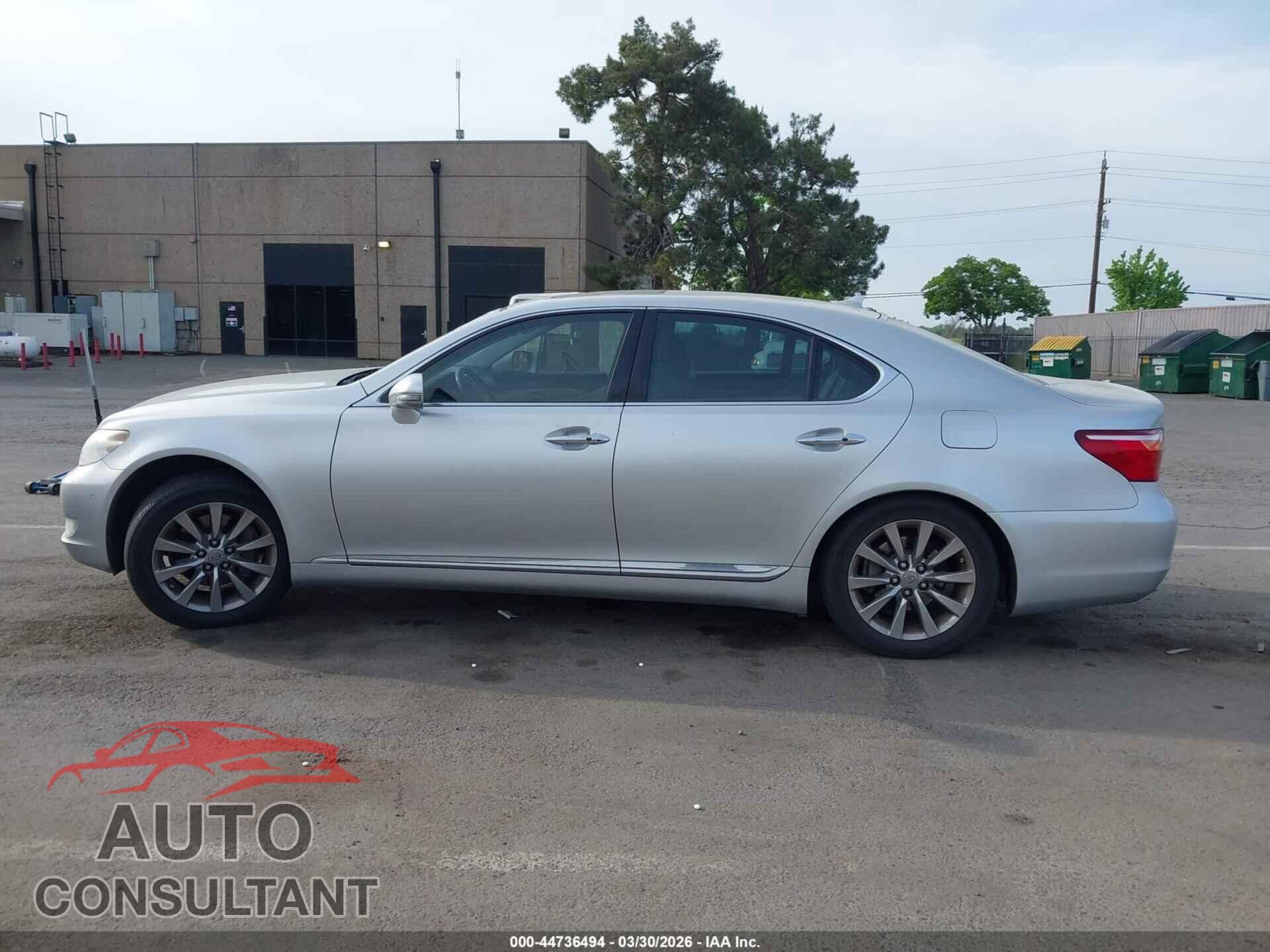 LEXUS LS 460 2012 - JTHBL5EF1C5111074
