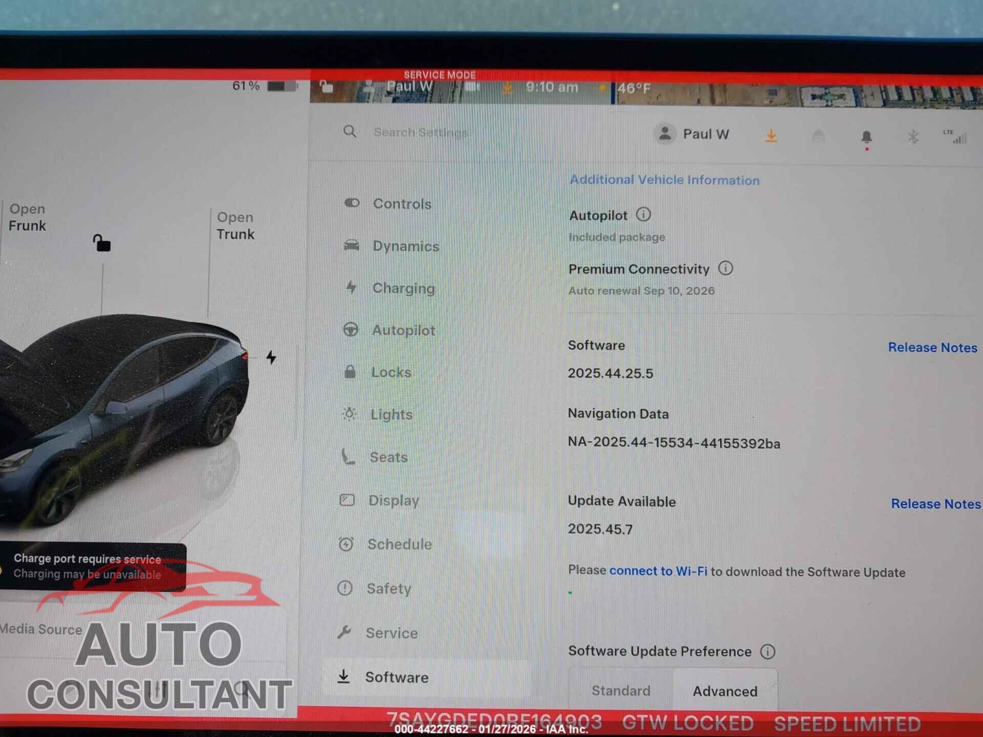 TESLA MODEL Y 2024 - 7SAYGDED0RF164903