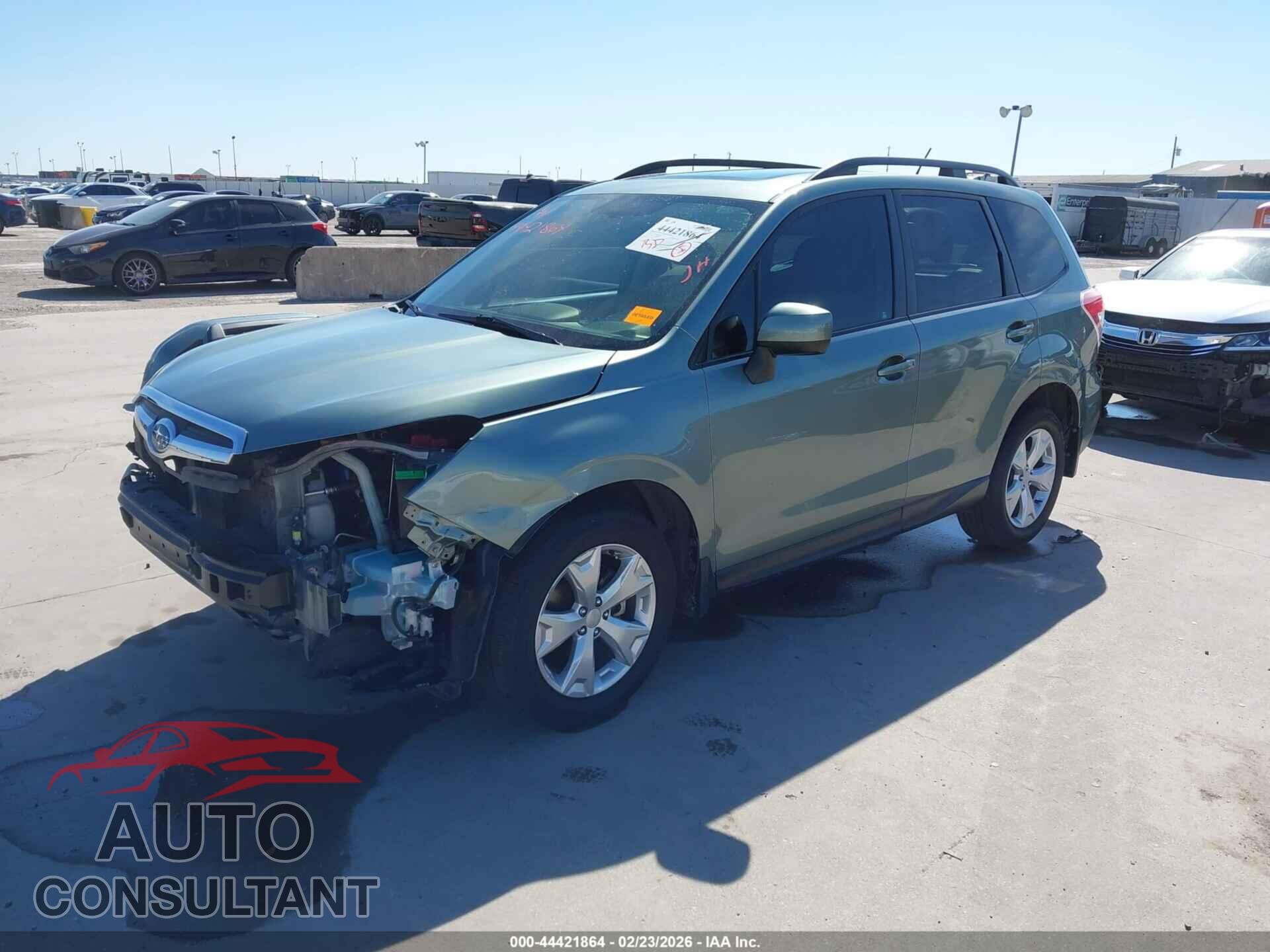 SUBARU FORESTER 2014 - JF2SJAEC1EH544581