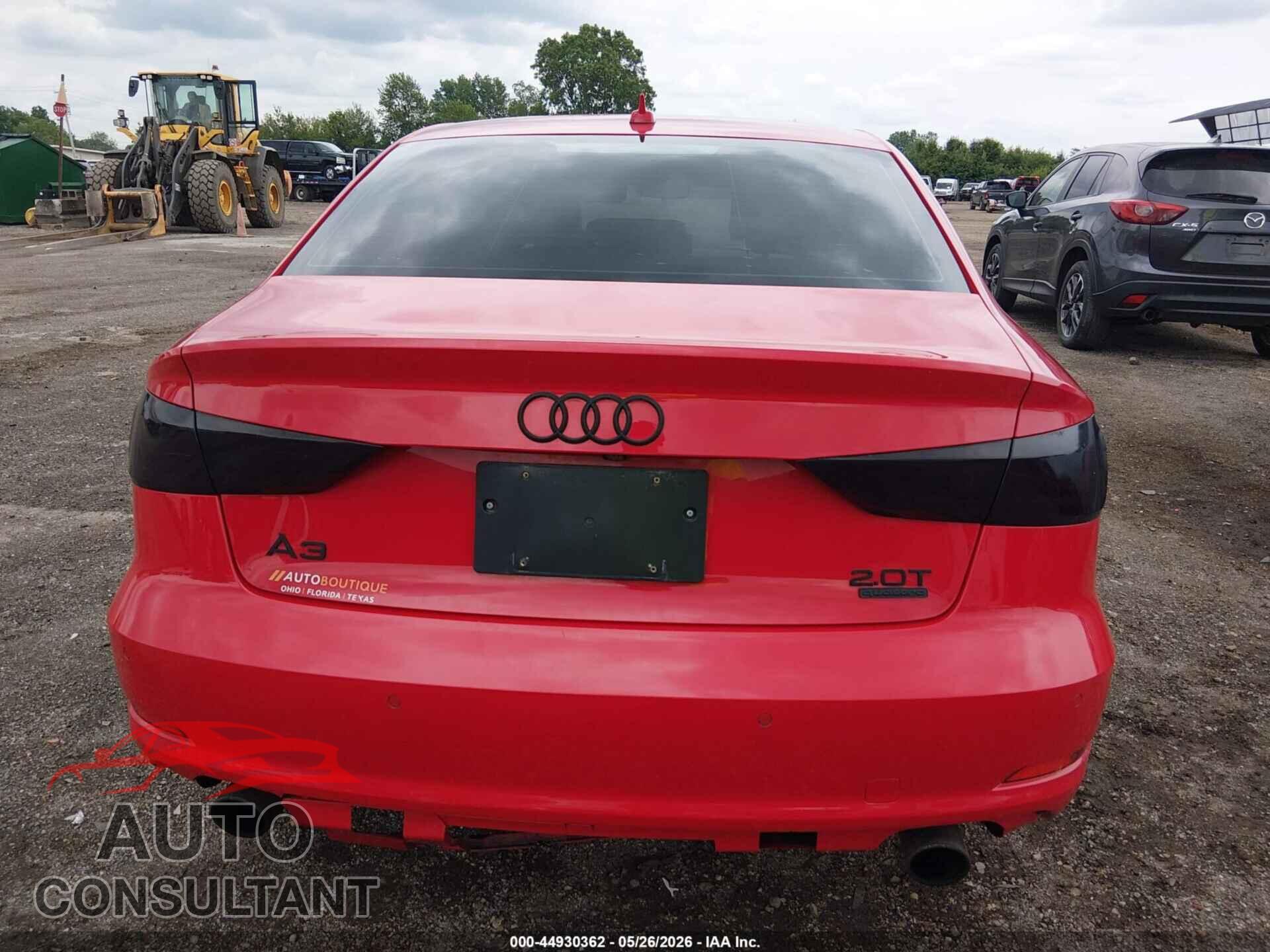 AUDI A3 2016 - WAUB8GFF7G1016445