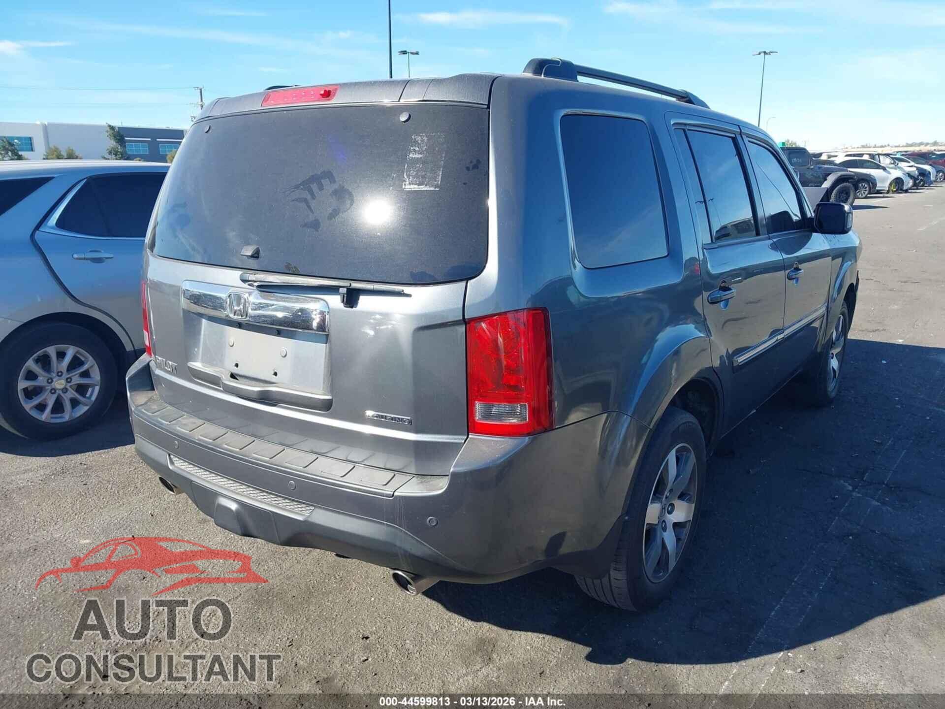 HONDA PILOT 2012 - 5FNYF3H9XCB013169