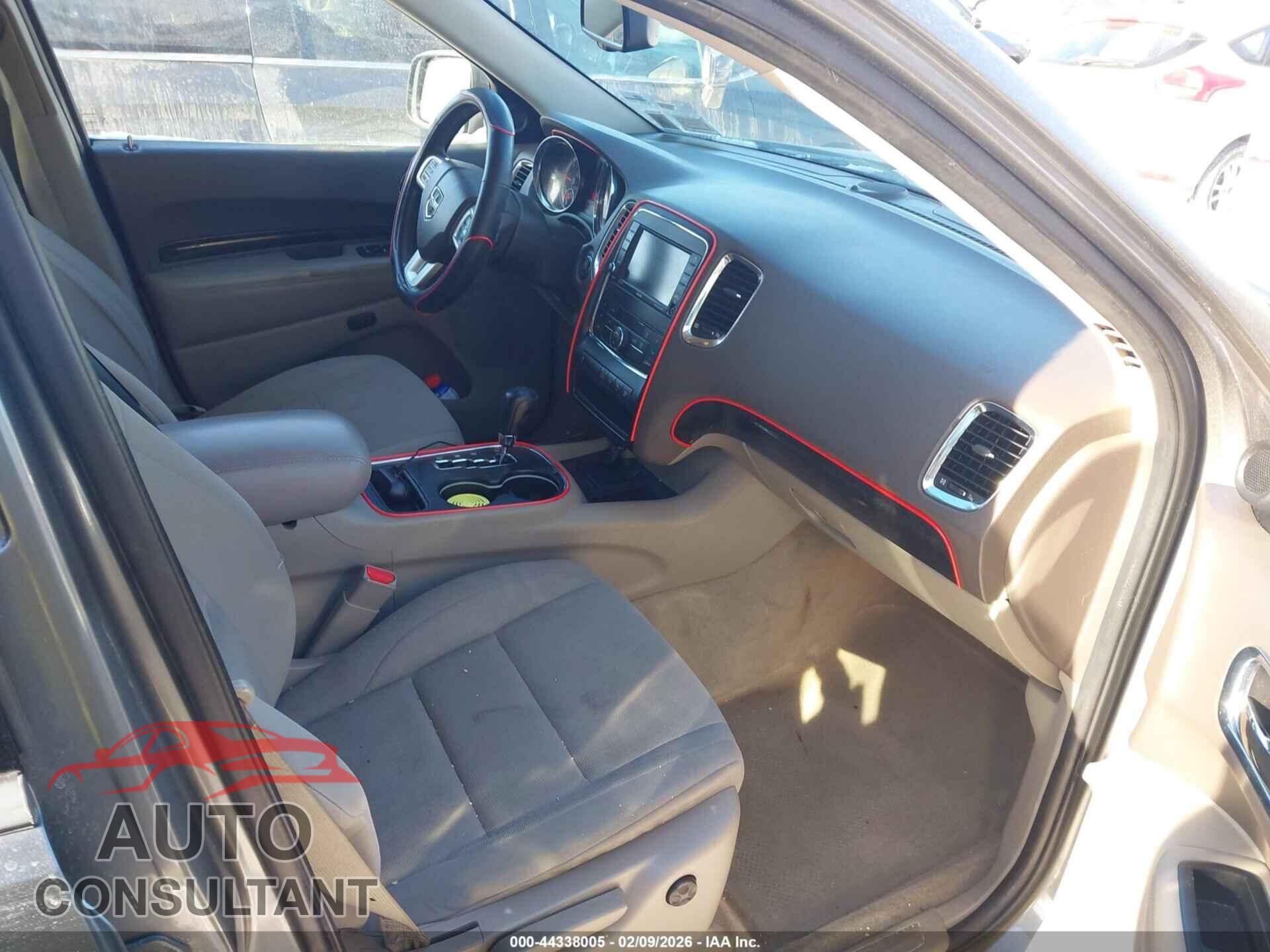 DODGE DURANGO 2012 - 1C4RDJDG9CC100528