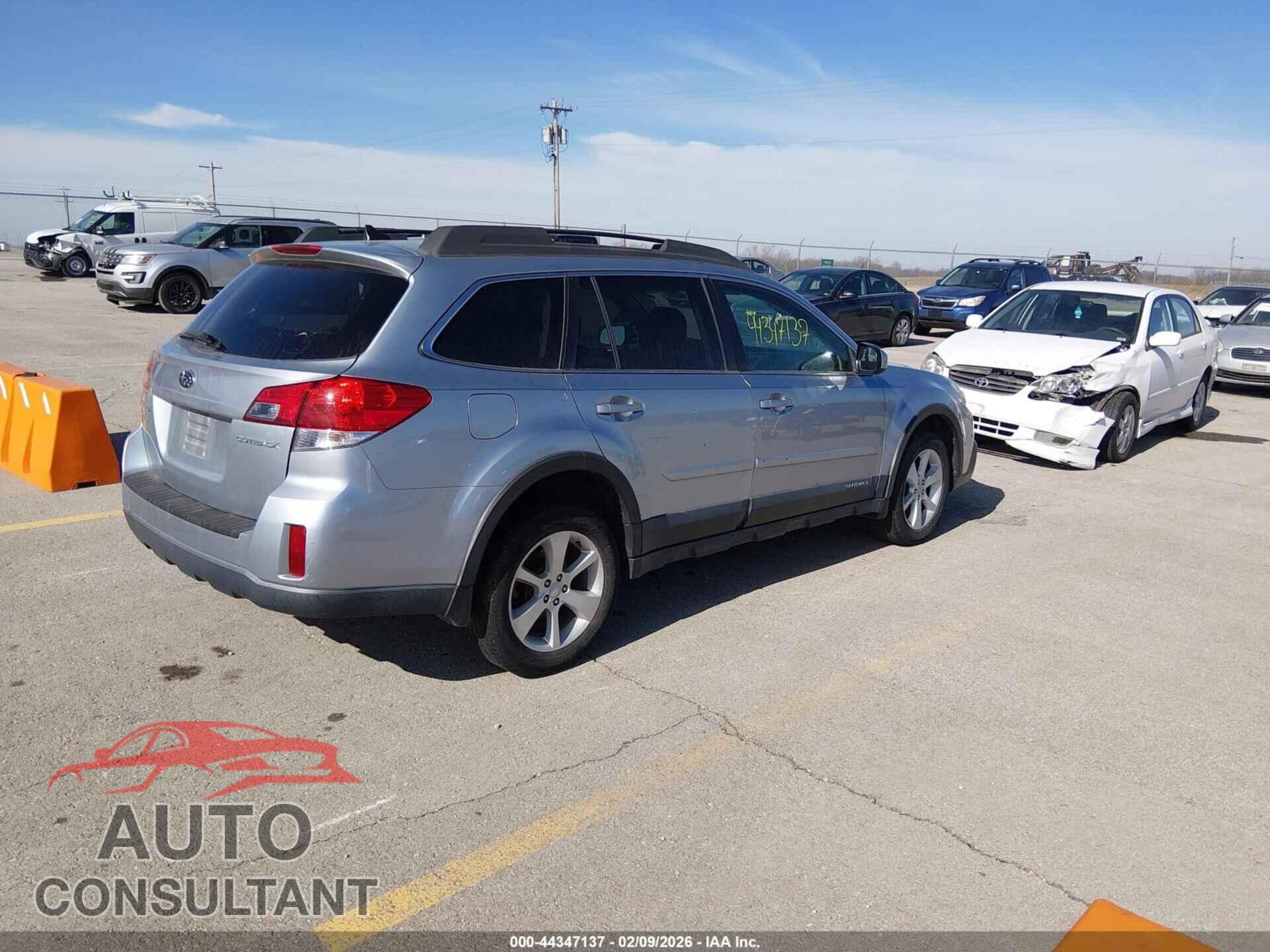 SUBARU OUTBACK 2014 - 4S4BRCCC4E3308909
