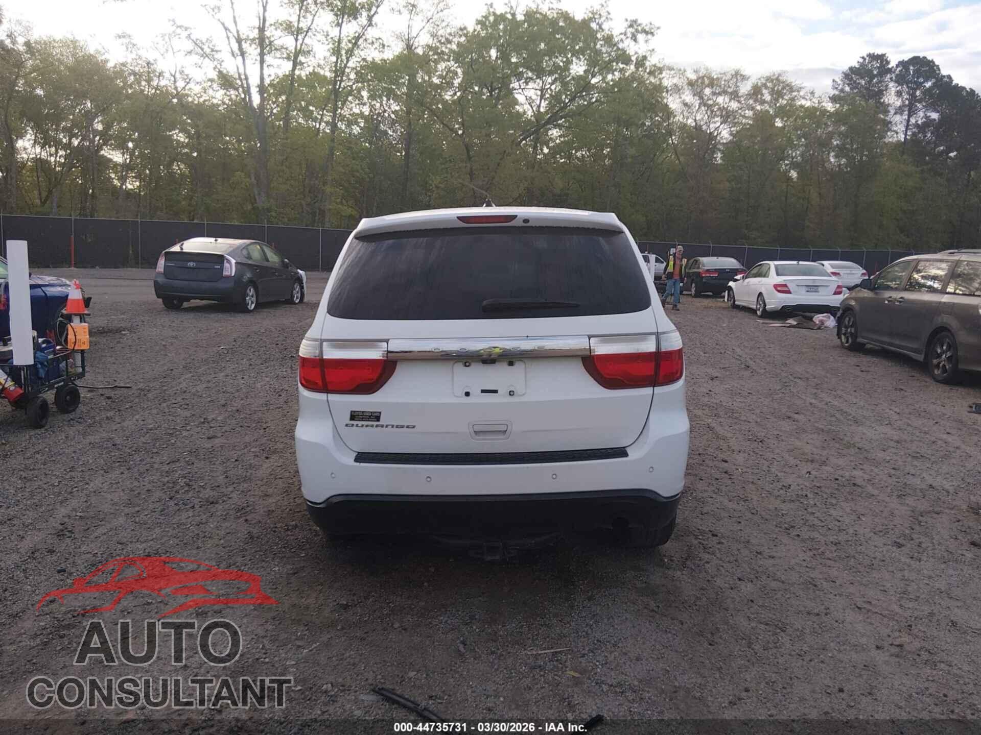 DODGE DURANGO 2013 - 1C4RDHAG2DC564680