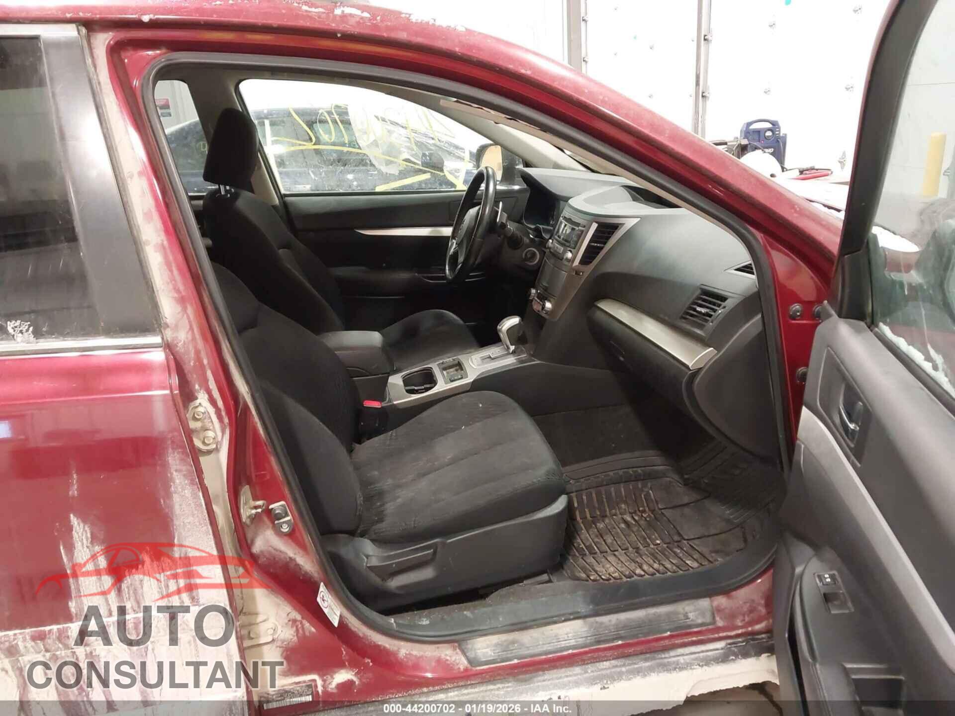 SUBARU OUTBACK 2012 - 4S4BRCCCXC3207676