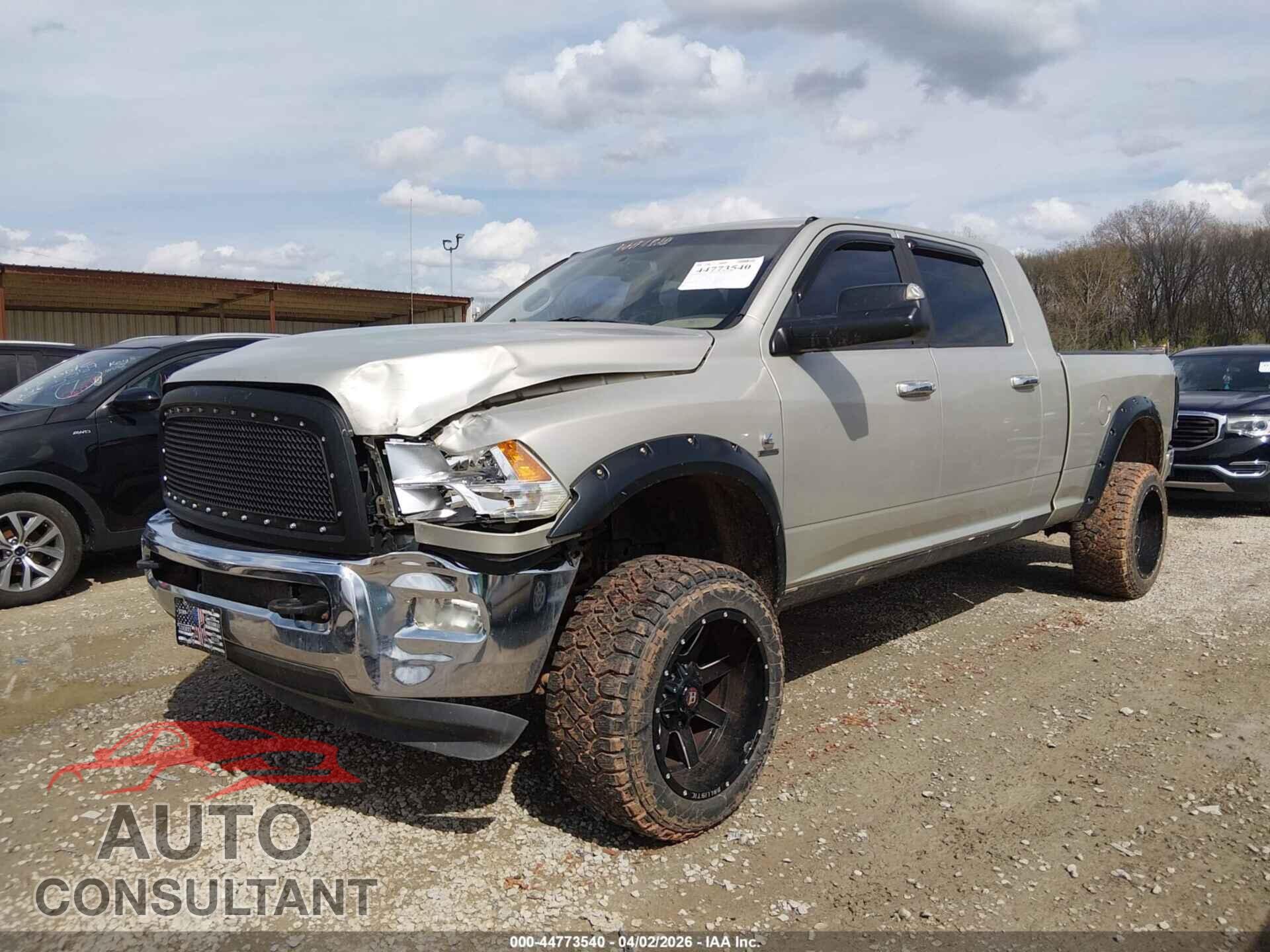 DODGE RAM 2500 2010 - 3D7UT2HL8AG134809